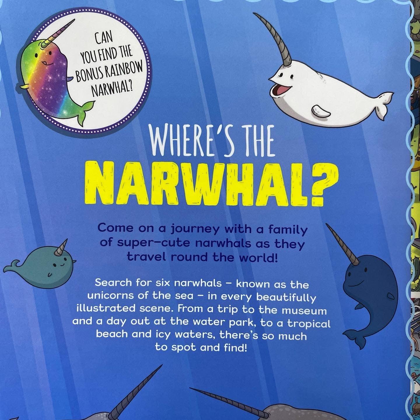 Where's the Narwhal? A Search and Find Book - Spectrawide Bookstore