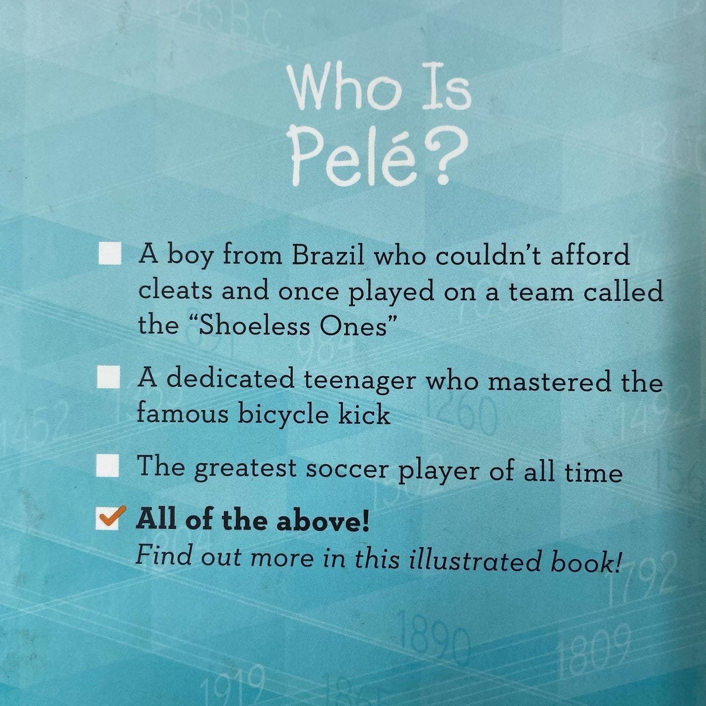 Who Is Pele? - Spectrawide Bookstore
