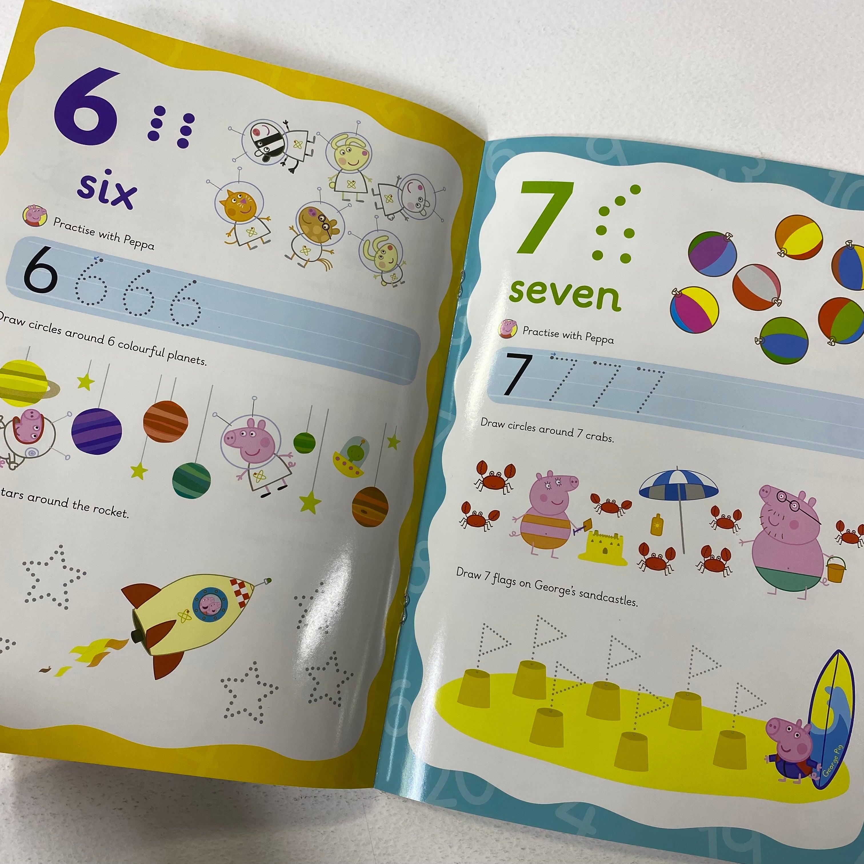 Practise Peppa Pig With Peppa - Wipe-Clean First Numbers - Spectrawide Bookstore