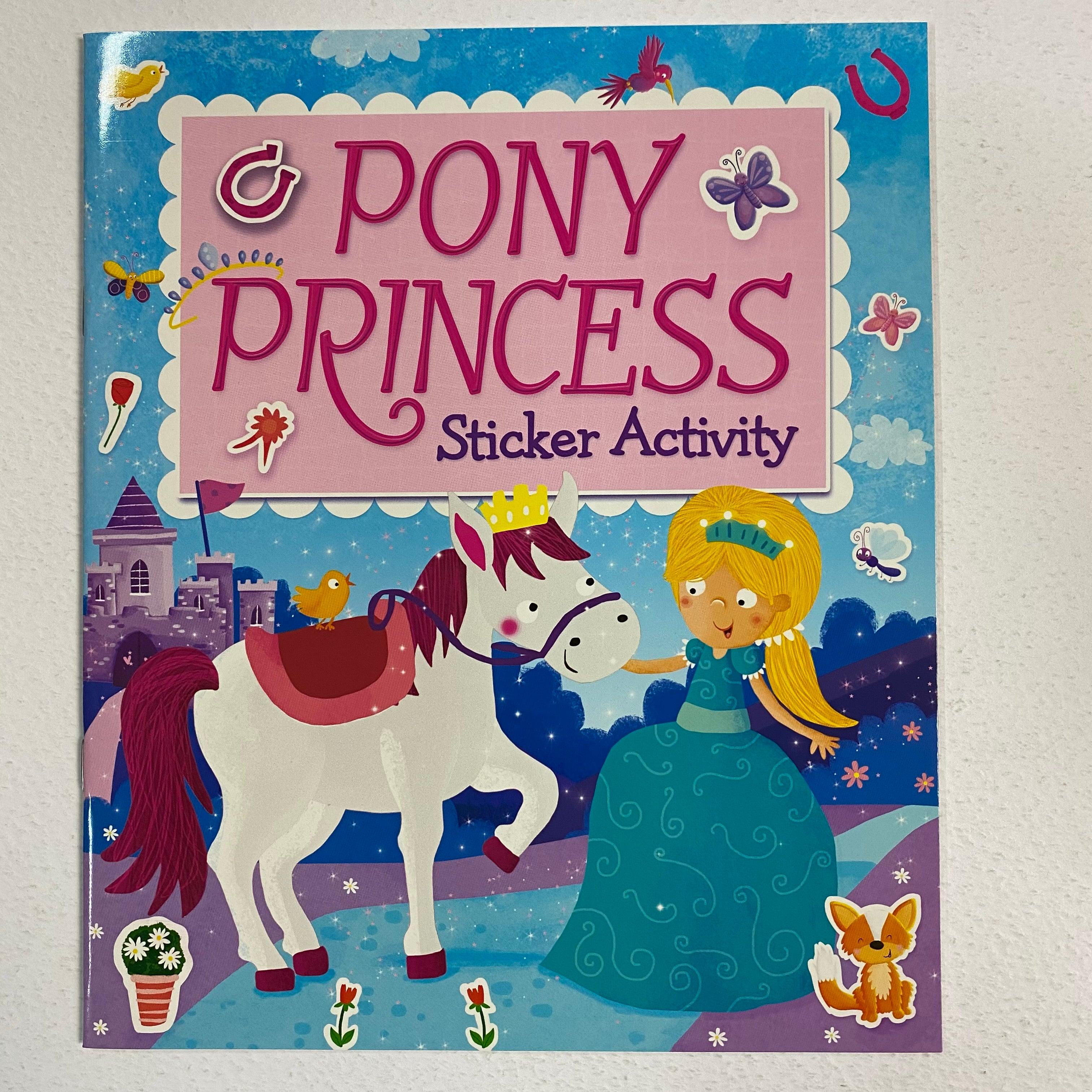 PRINCESS STICKER ACTIVITY Carry Case (4 Books) - Spectrawide Bookstore