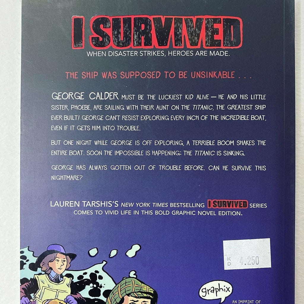 George Calder I Survived Graphic Novel #1-I Survived The Sinking of the Titanic, 191