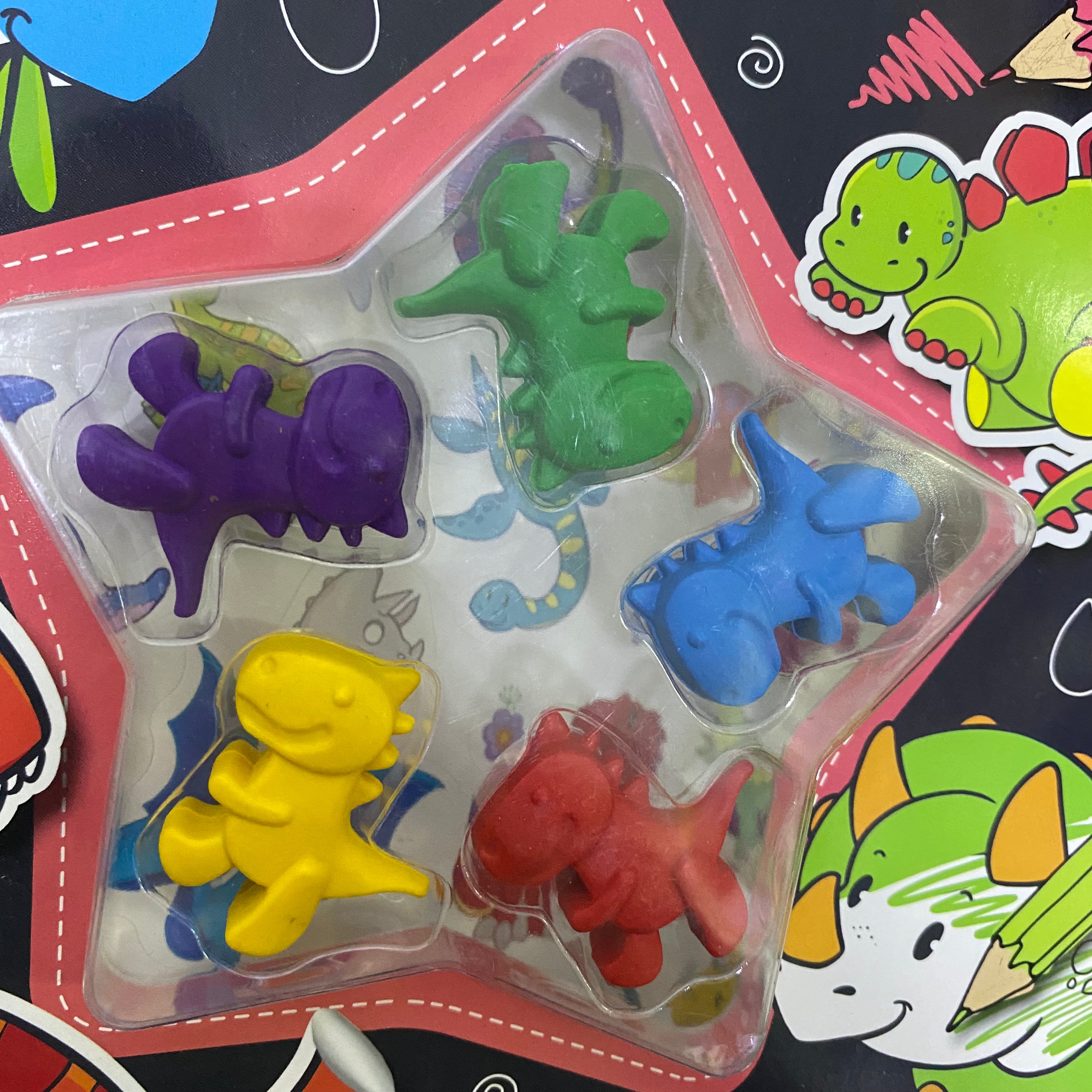 Dinosaur Colouring Fun - Includes 5 Dino Crayons and over 50 Stickers - Spectrawide Bookstore