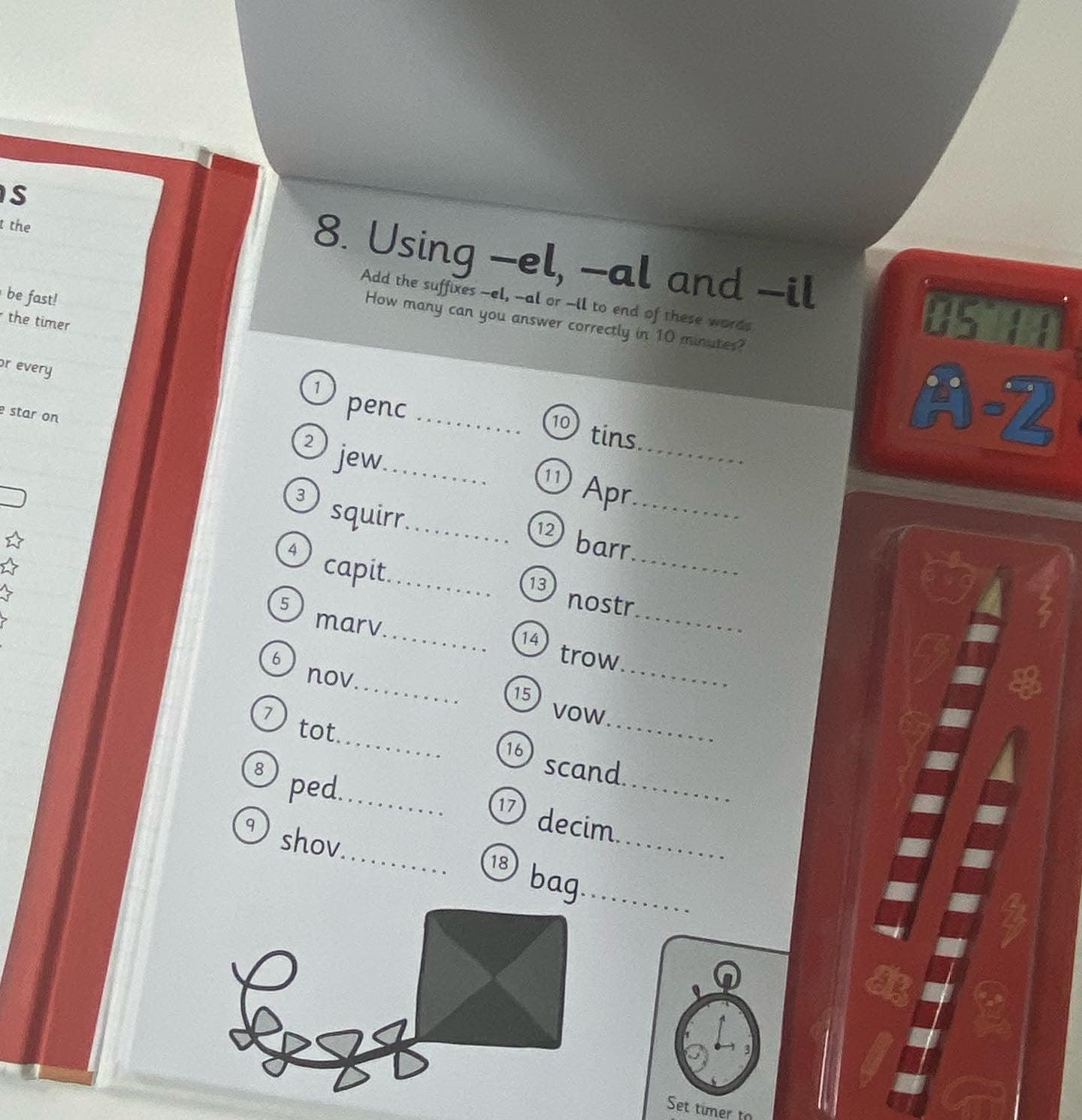 Help With Homework 7+ - Daily English Challenge - Spectrawide Bookstore