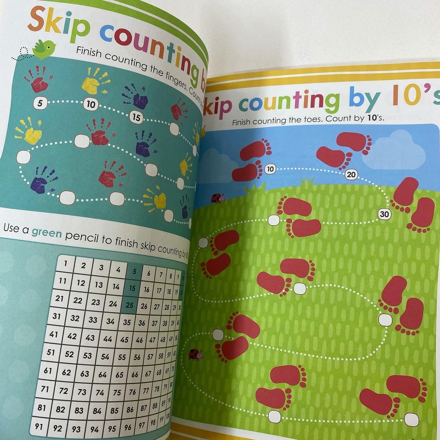 Skills Workbook - Counting to 100 Kindergarten Workbook - Scholastic Early Learners - Spectrawide Bookstore