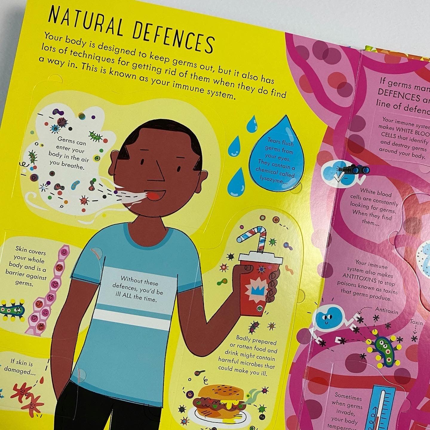 USBORNE - See Inside Germs - STEM Book - Spectrawide Bookstore