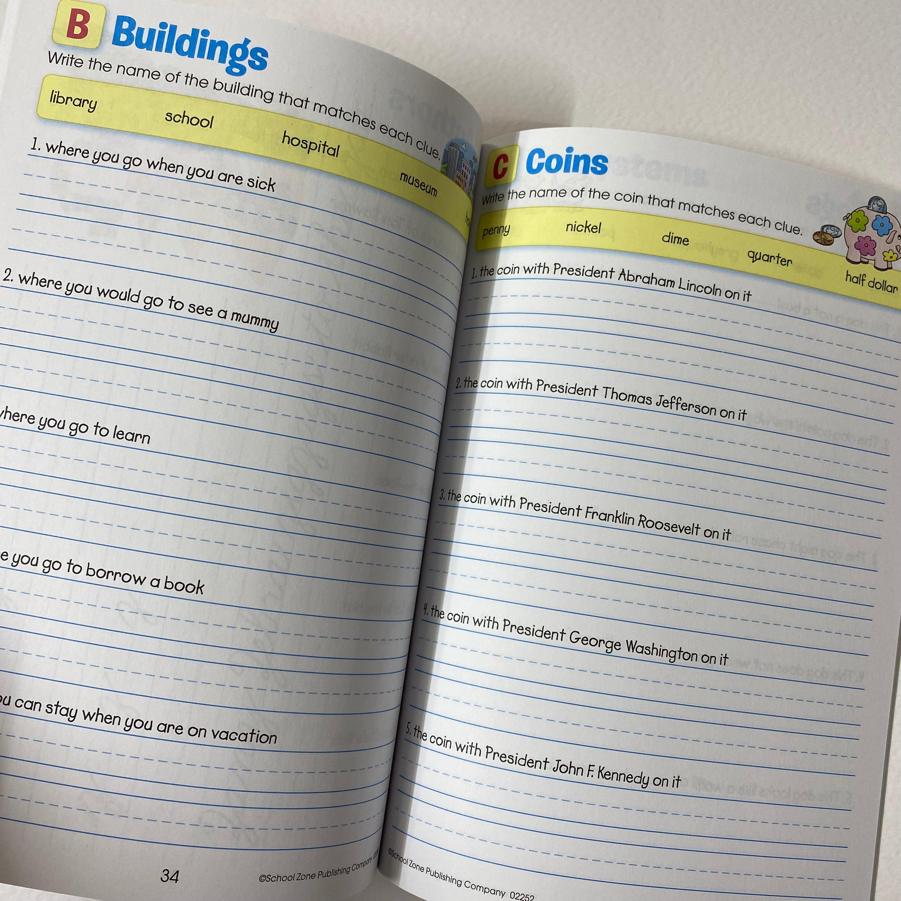 School Zone An I Know It! Book Cursive Writing Ages 8-10 - Spectrawide Bookstore