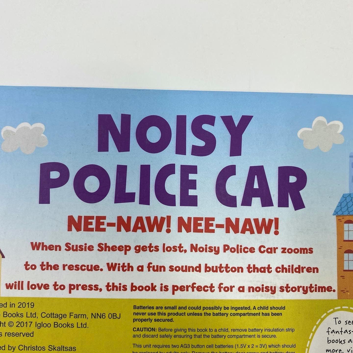 Noisy Police Car (Sound Book) - Spectrawide Bookstore