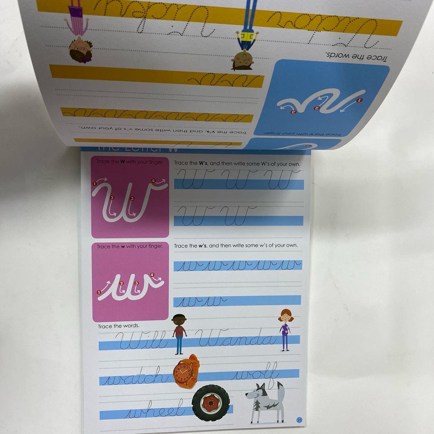 Cursive - Practice Learning Pad - Spectrawide Bookstore