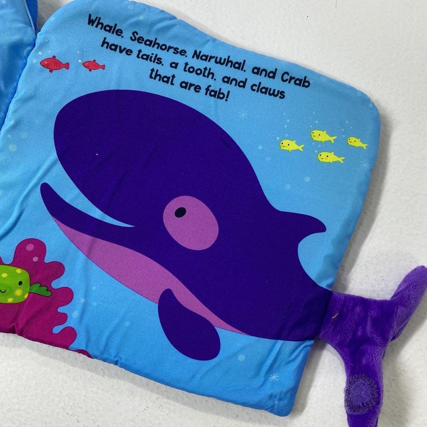 Tails Book - A whale Of Tail! - Cloth Book 6+ Months (In a box) - كتاب