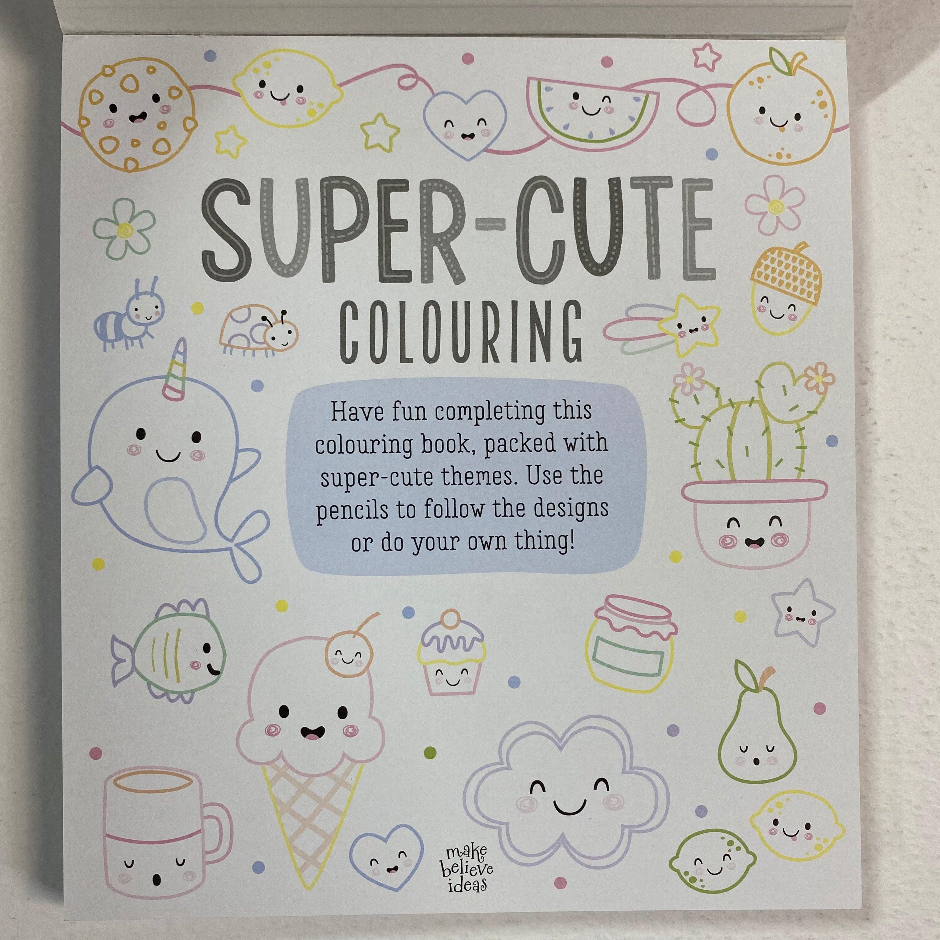 Super - Cute Colouring - Spectrawide Bookstore