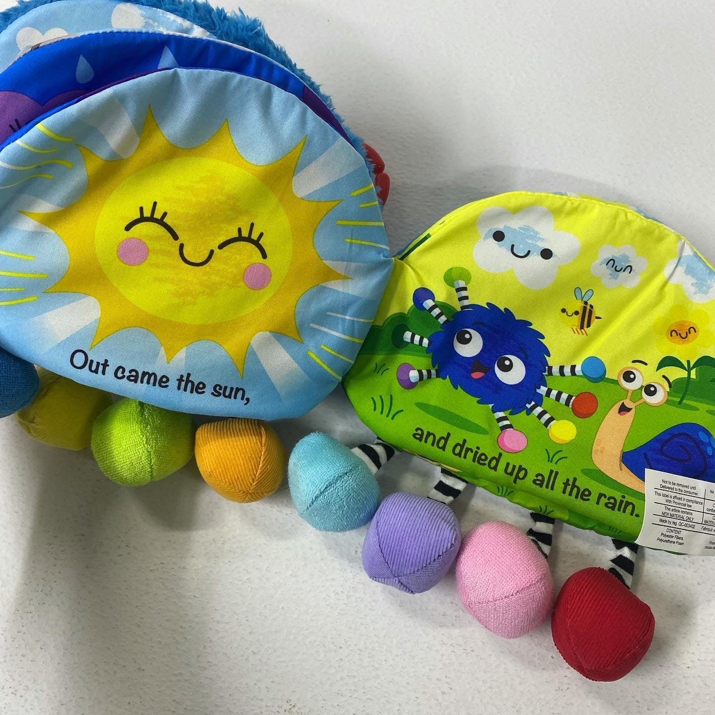 Jiggle & Discover - The Itsy Bitsy Spider Plush Book - Spectrawide Bookstore