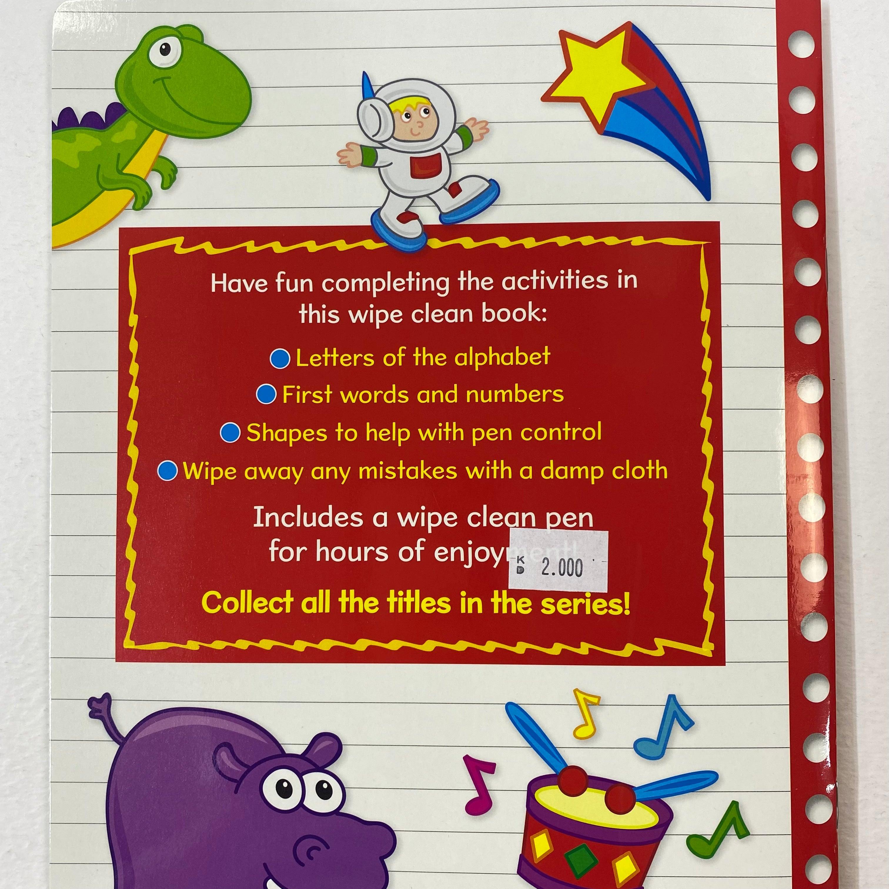 Wipe Clean: Ready for School - Writing - Spectrawide Bookstore