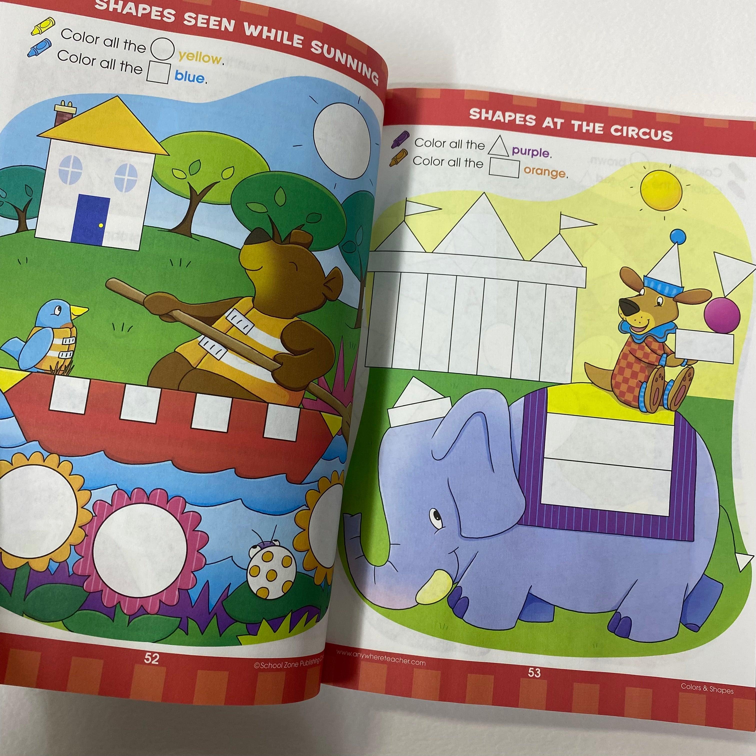 School Zone BIG PRESCHOOL Ages 3-5 - Spectrawide Bookstore