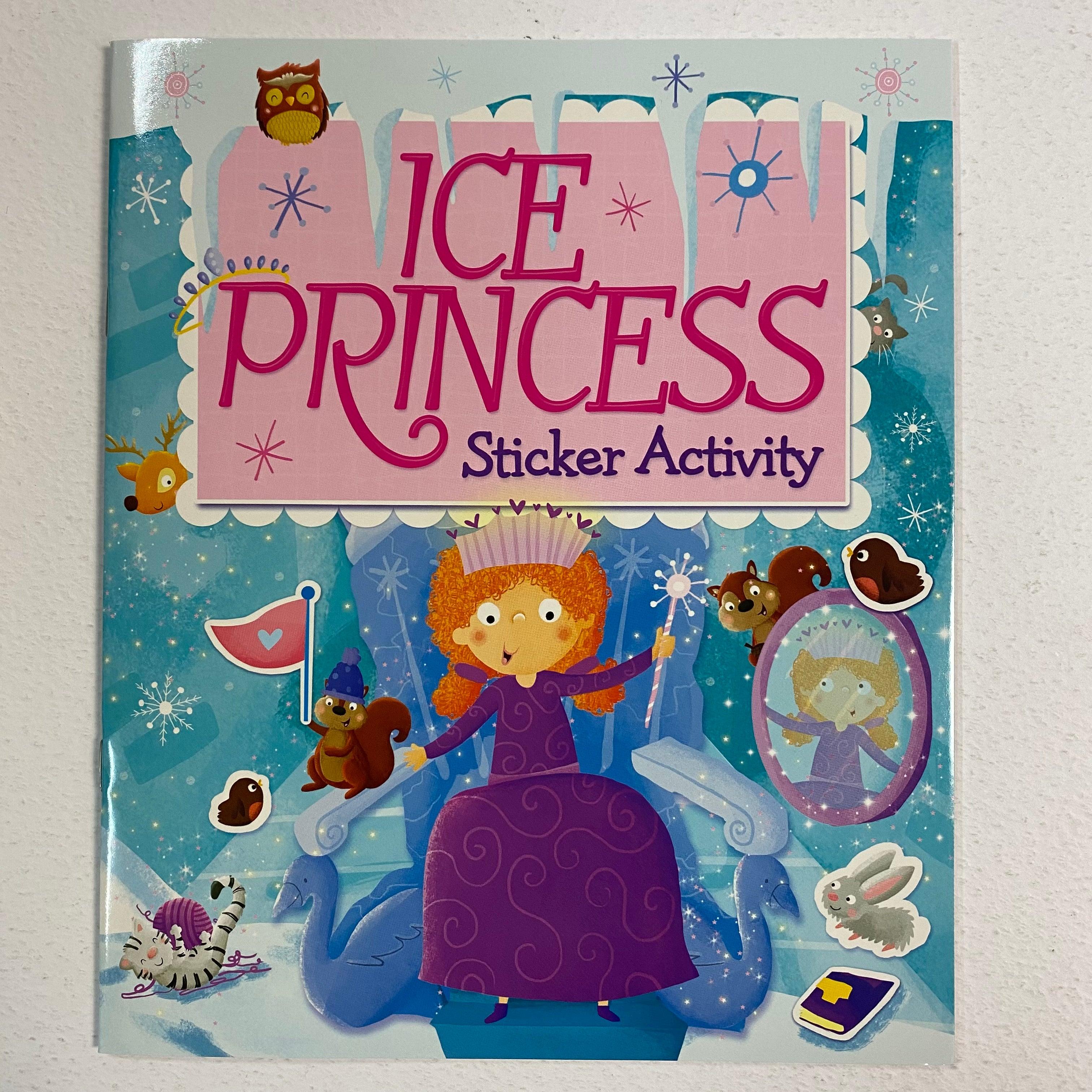PRINCESS STICKER ACTIVITY Carry Case (4 Books) - Spectrawide Bookstore