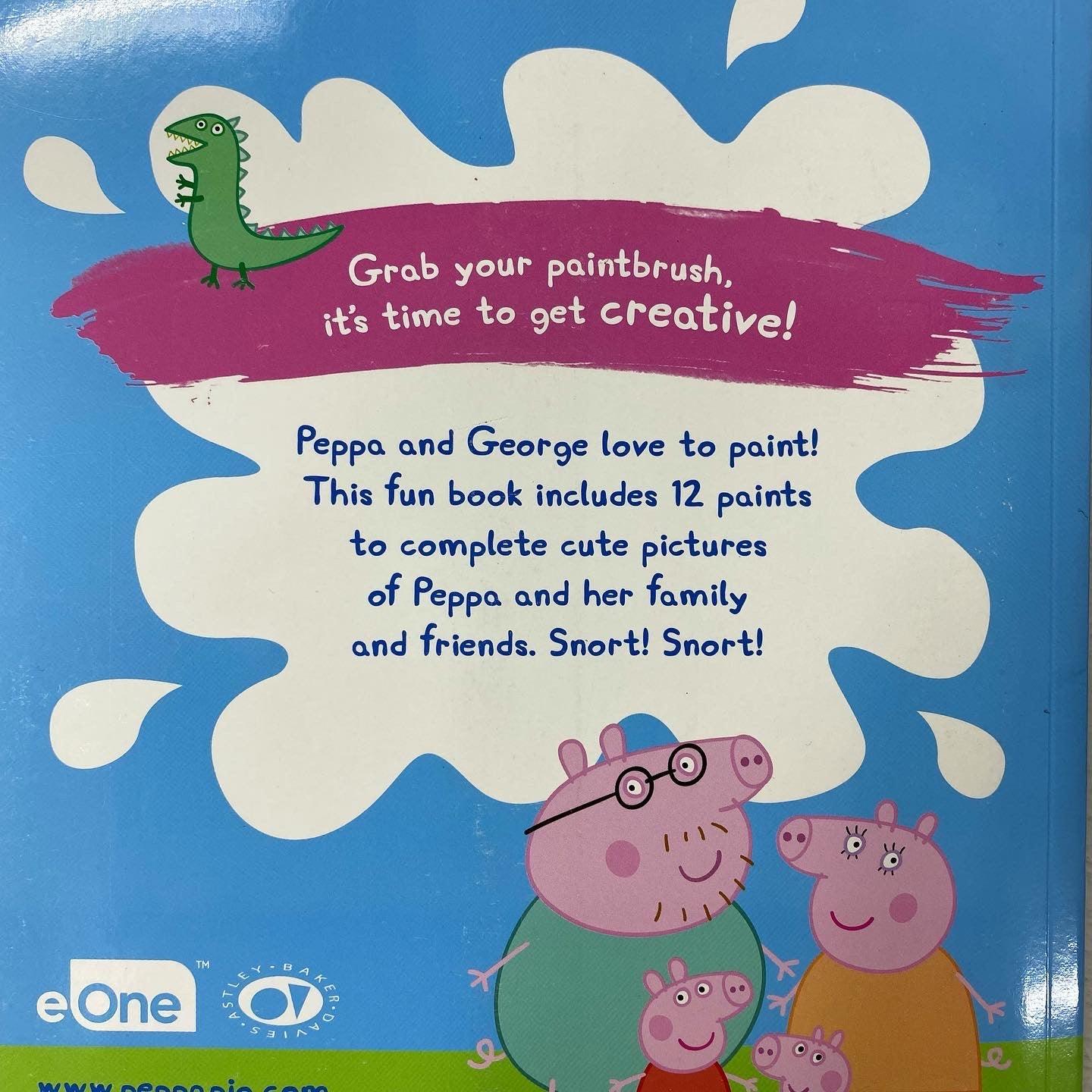 Peppa Pig - Paint with Peppa! - Spectrawide Bookstore