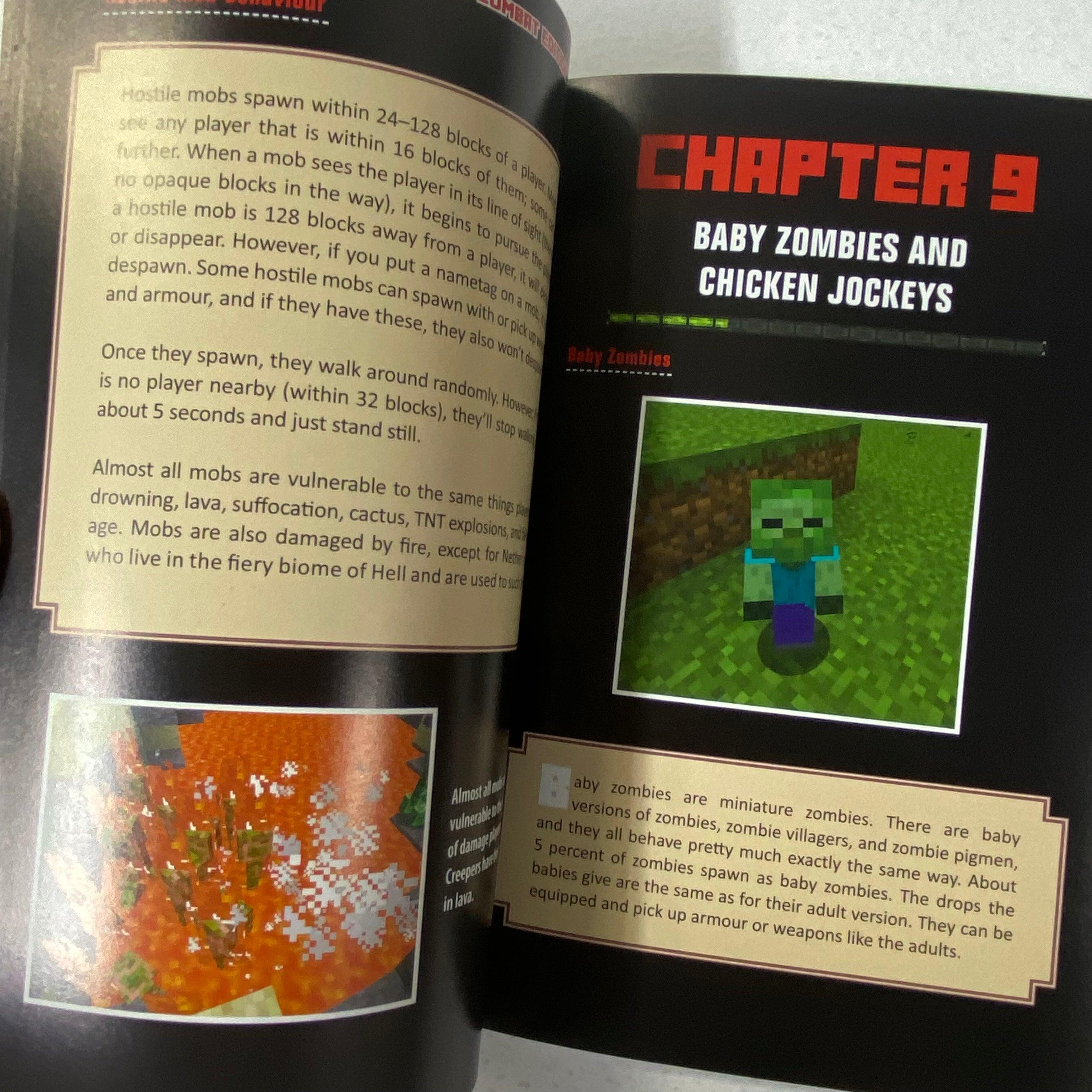 AN UNOFFICIAL MINECRAFTER’S GUIDE - COMBAT EDITION - HACKS FOR MINECRAFTERS - Spectrawide Bookstore