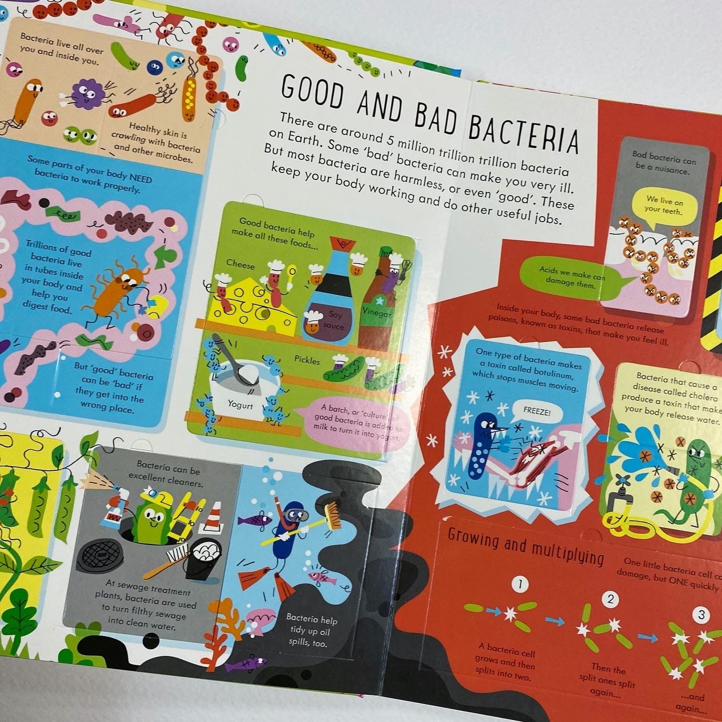 USBORNE - See Inside Germs - STEM Book - Spectrawide Bookstore