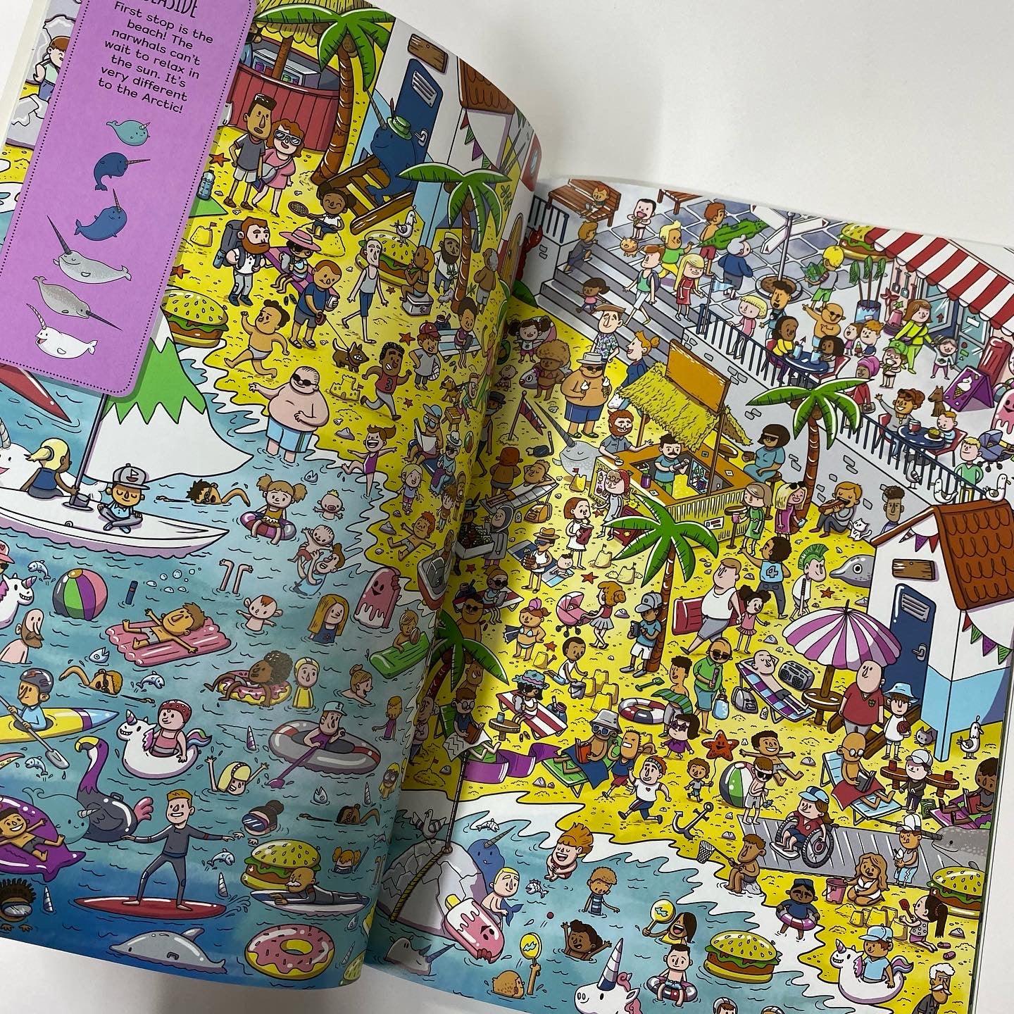 Where's the Narwhal? A Search and Find Book - Spectrawide Bookstore