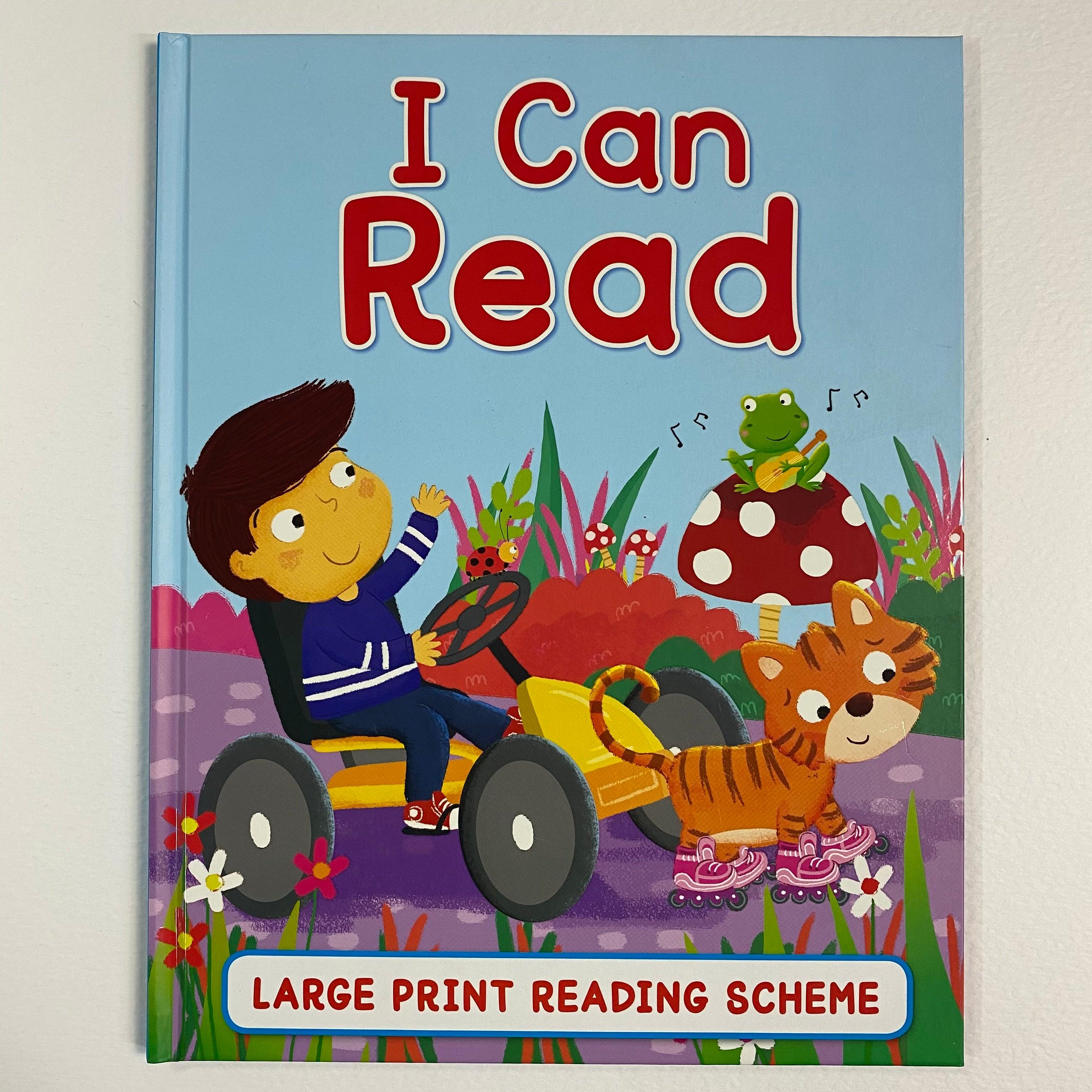 I CAN READ - Large Print Reading Scheme (Blue)