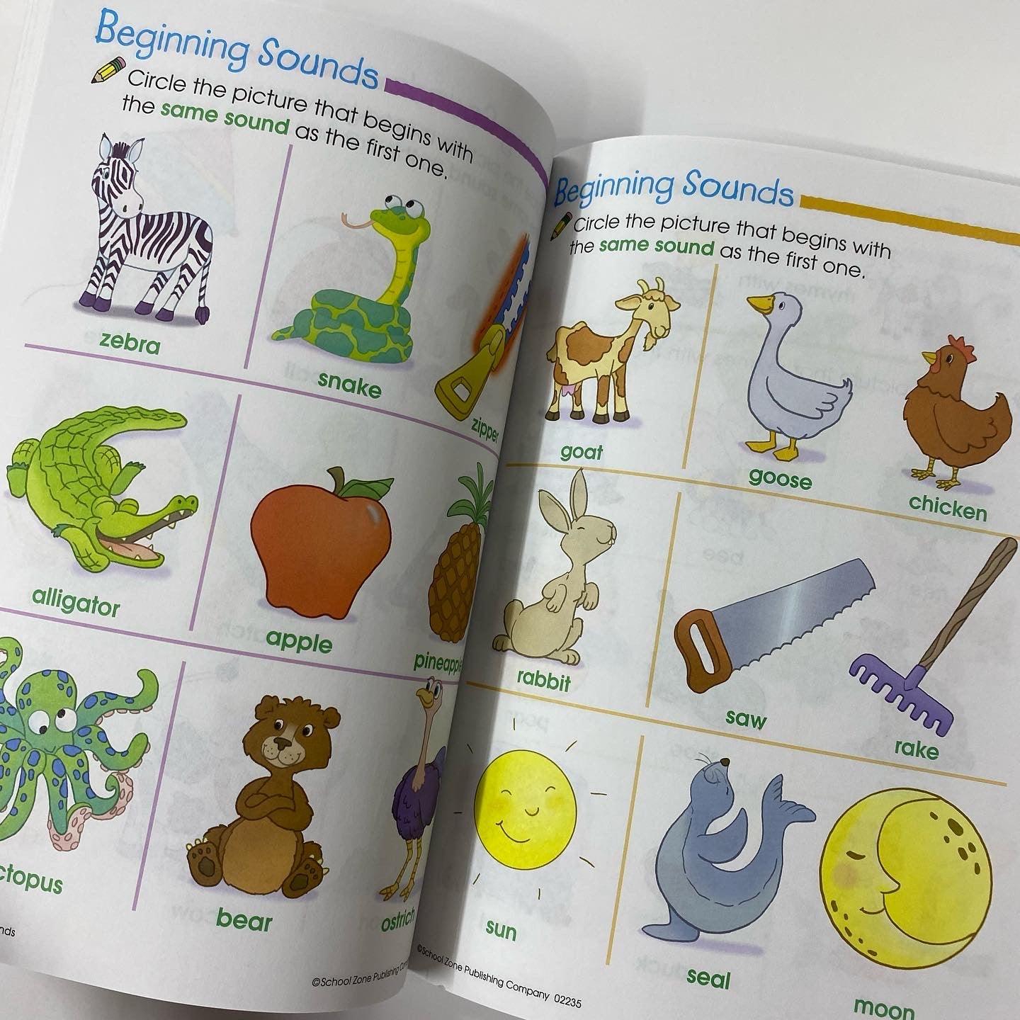 School Zone Preschool Basics Ages 3-5 - Spectrawide Bookstore