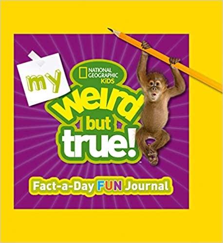 NATIONAL GEOGRAPHIC KIDS - My Weird but true! - Fact-a-Day FUN Journal - Spectrawide Bookstore