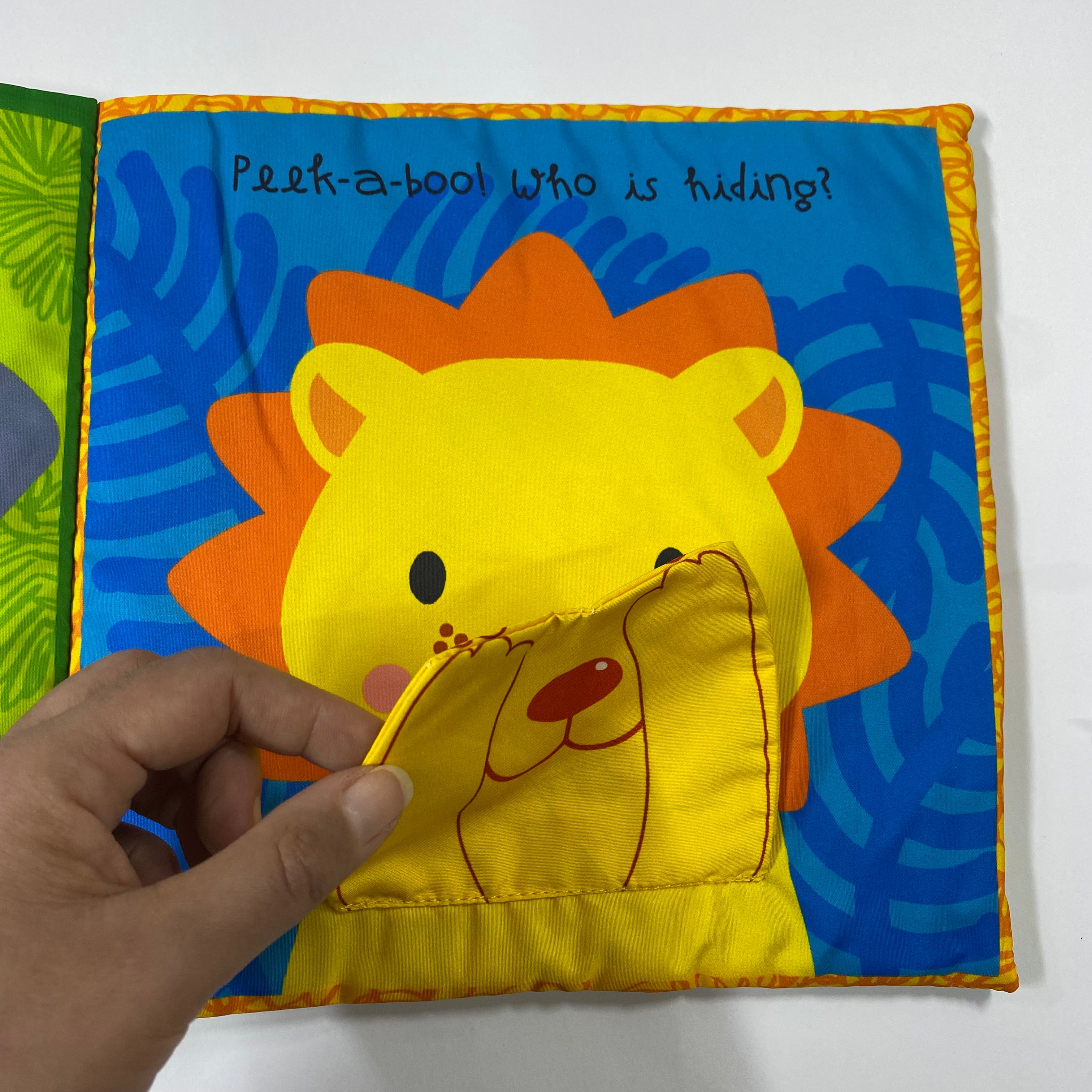 Play Peek-A-Boo! Jungle Animals - Cloth Book - Spectrawide Bookstore