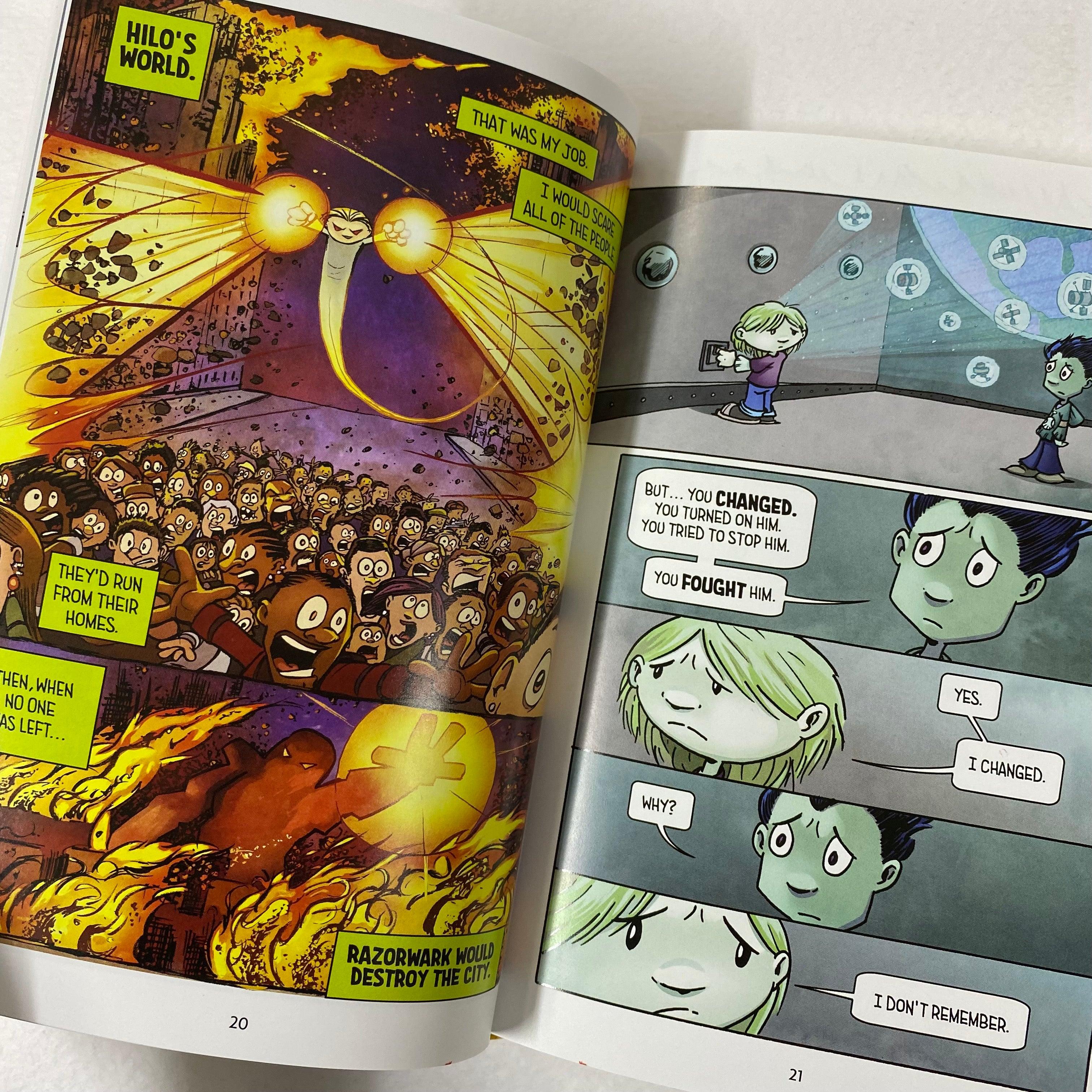 Hilo #3 - The Great Big Boom (Graphic Novel) (Hardback) - Spectrawide Bookstore