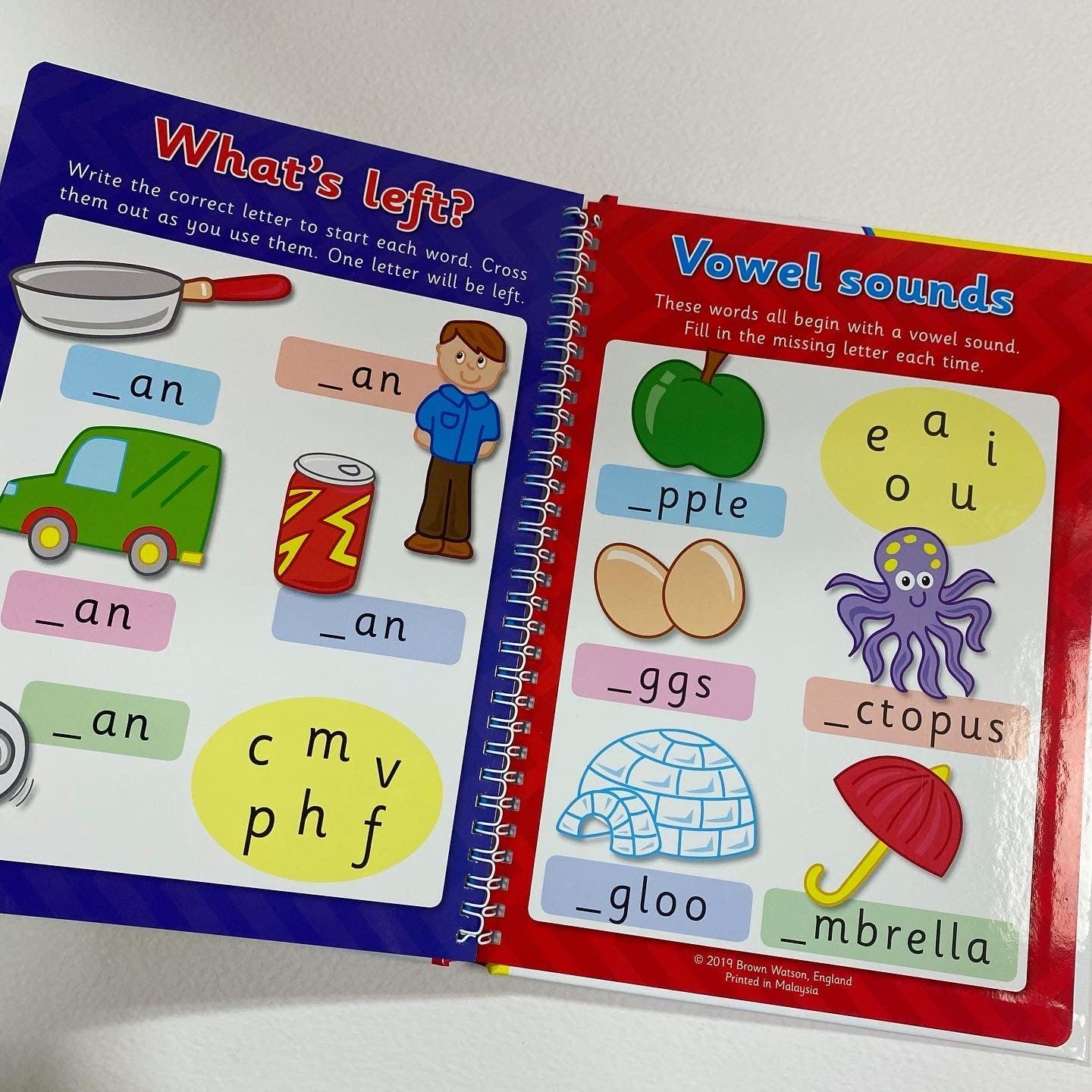 WIPE CLEAN BIND UP 4+ - EARLY LEARNING (WITH PEN) - Spectrawide Bookstore