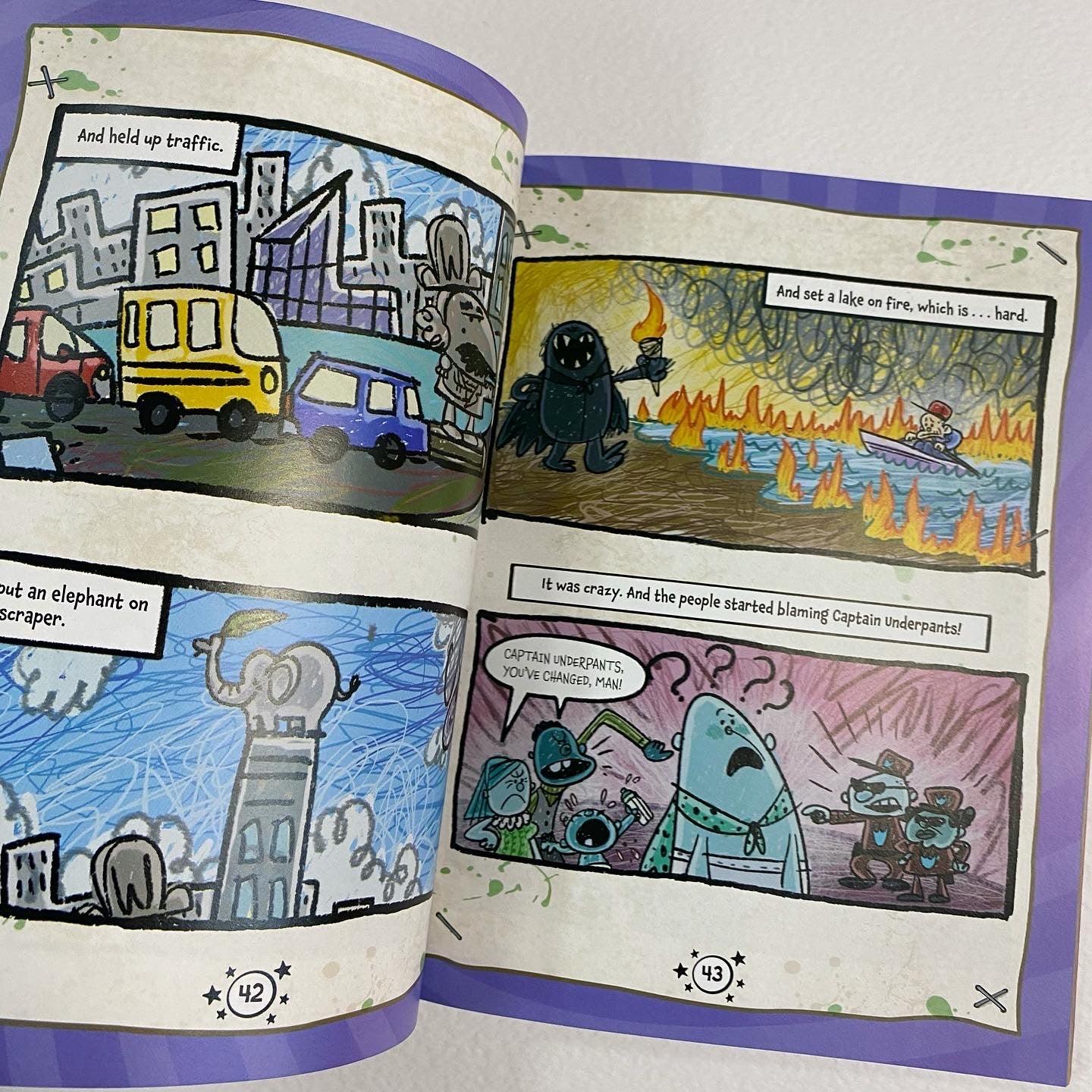 Captain Underpants Dream Works TV #1 - George and Harold's Epic Comix Collection - Spectrawide Bookstore