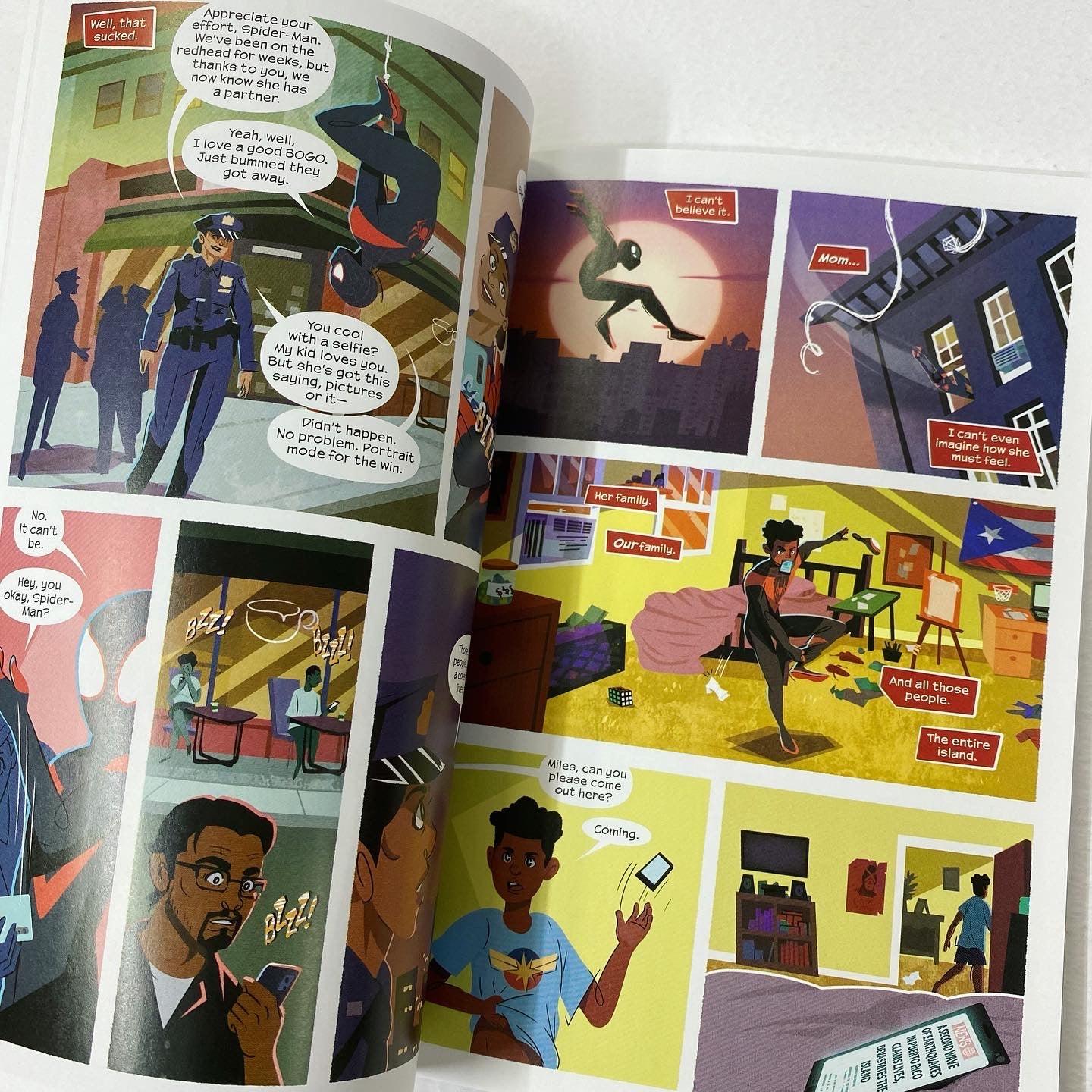 Miles Morales: Shock Waves (Original Spider-Man Graphic Novel) - Spectrawide Bookstore