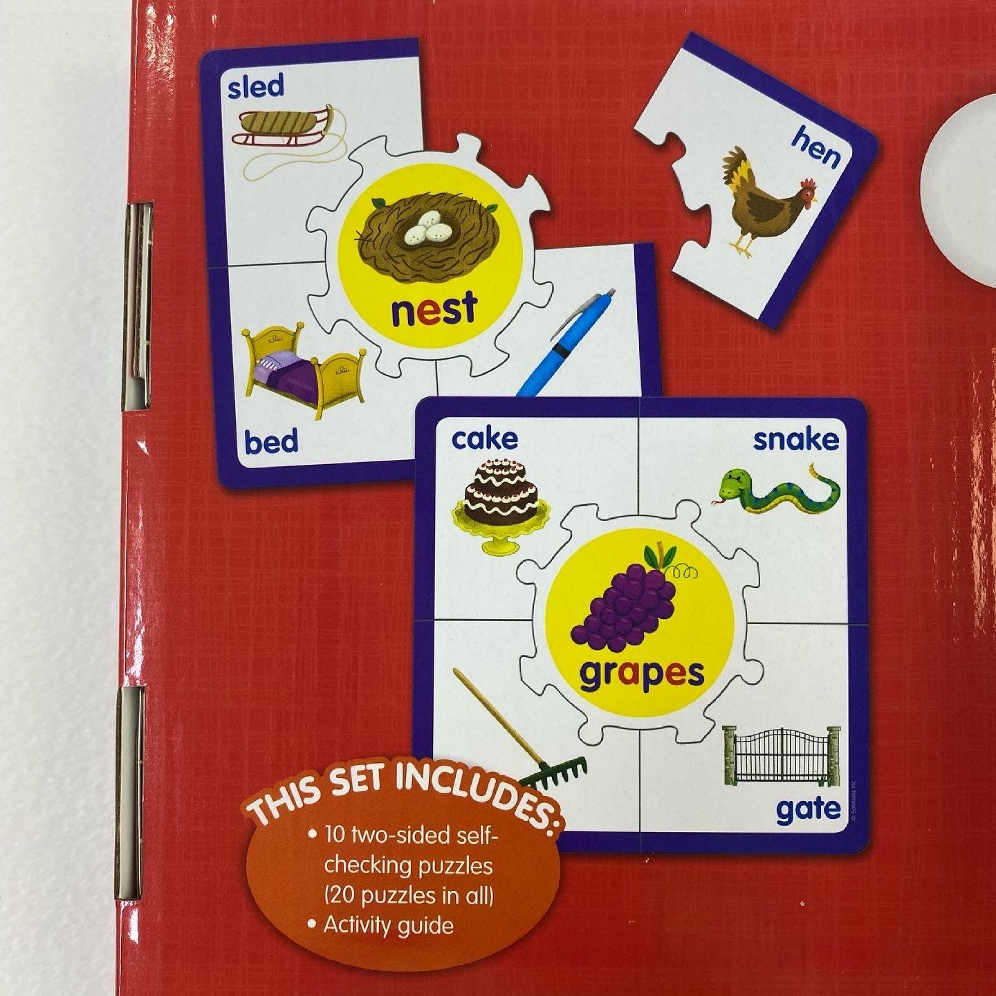 Learning Puzzles: Vowel Sounds Build Early Literacy Skills Grades PK-1 - Spectrawide Bookstore