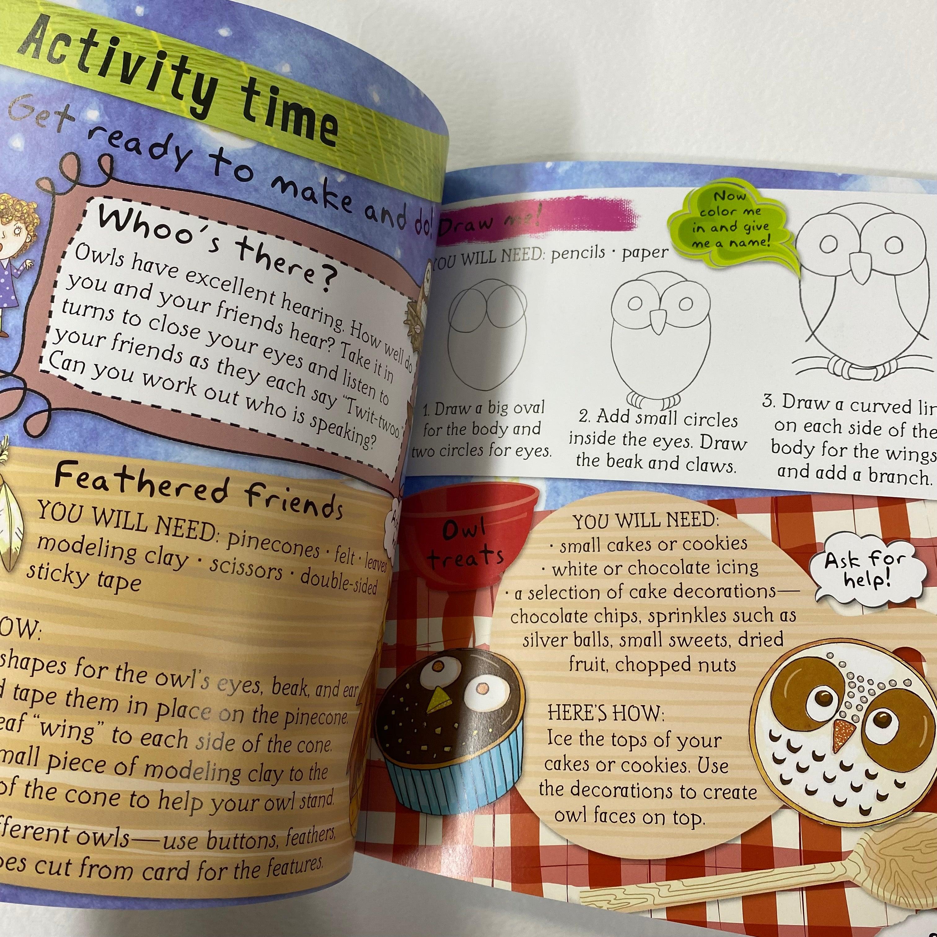 I am an owl - Includes Stickers, Activities and Story - Spectrawide Bookstore
