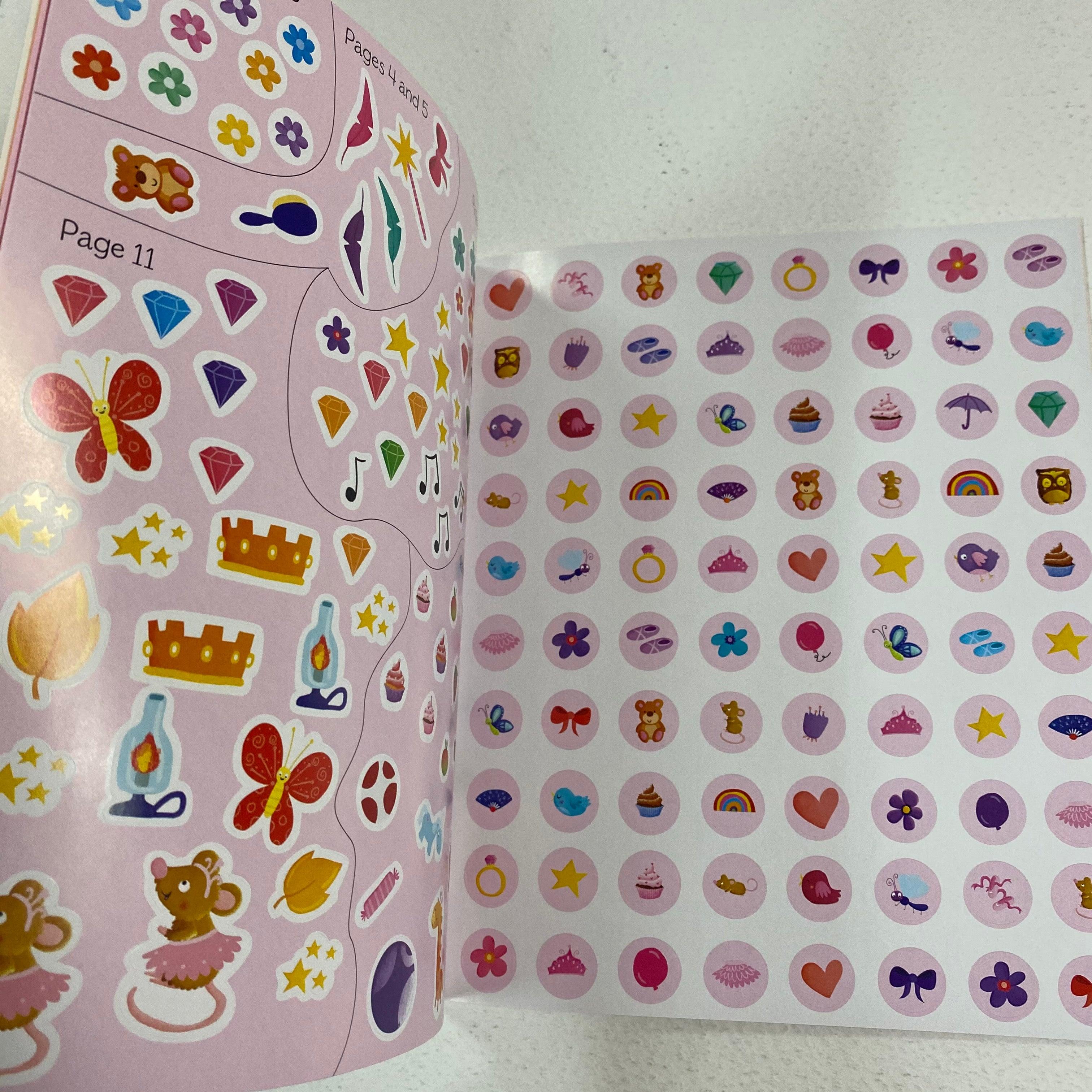 PRINCESS STICKER ACTIVITY Carry Case (4 Books) - Spectrawide Bookstore