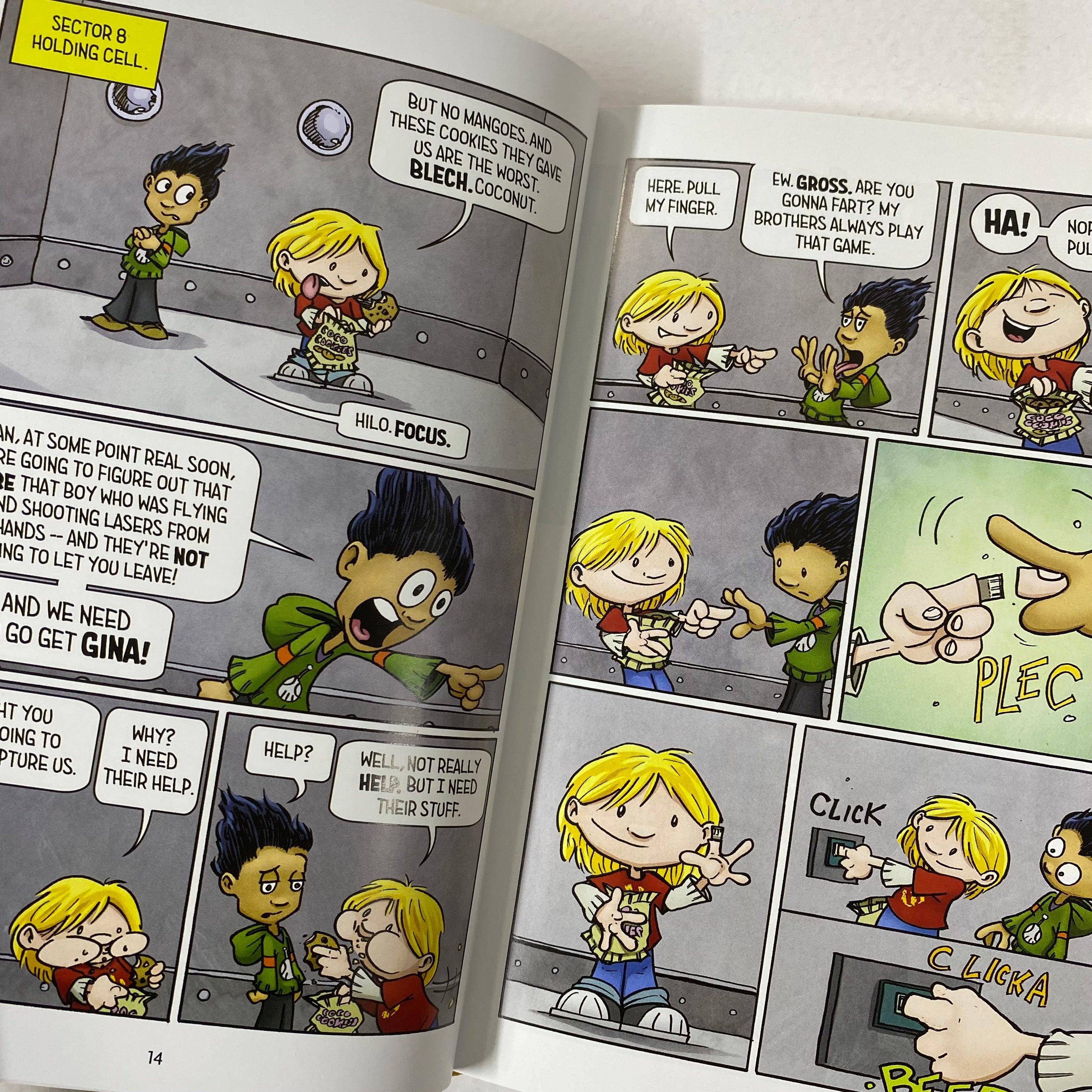 Hilo #1 - The Boy Who Crashed To Earth (Graphic Novel) - Spectrawide Bookstore