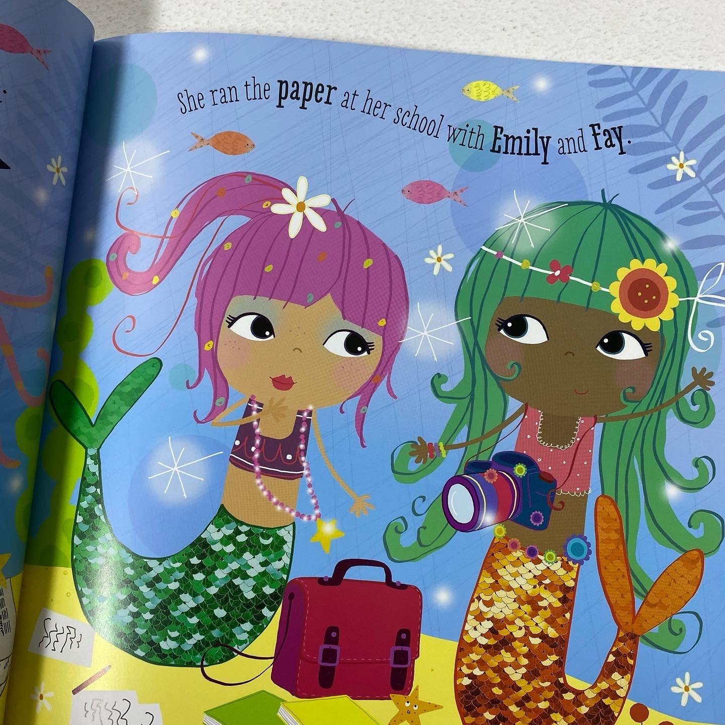 Mermaid Mia and the Royal Visit - With Two-Way Sequins! - Spectrawide Bookstore