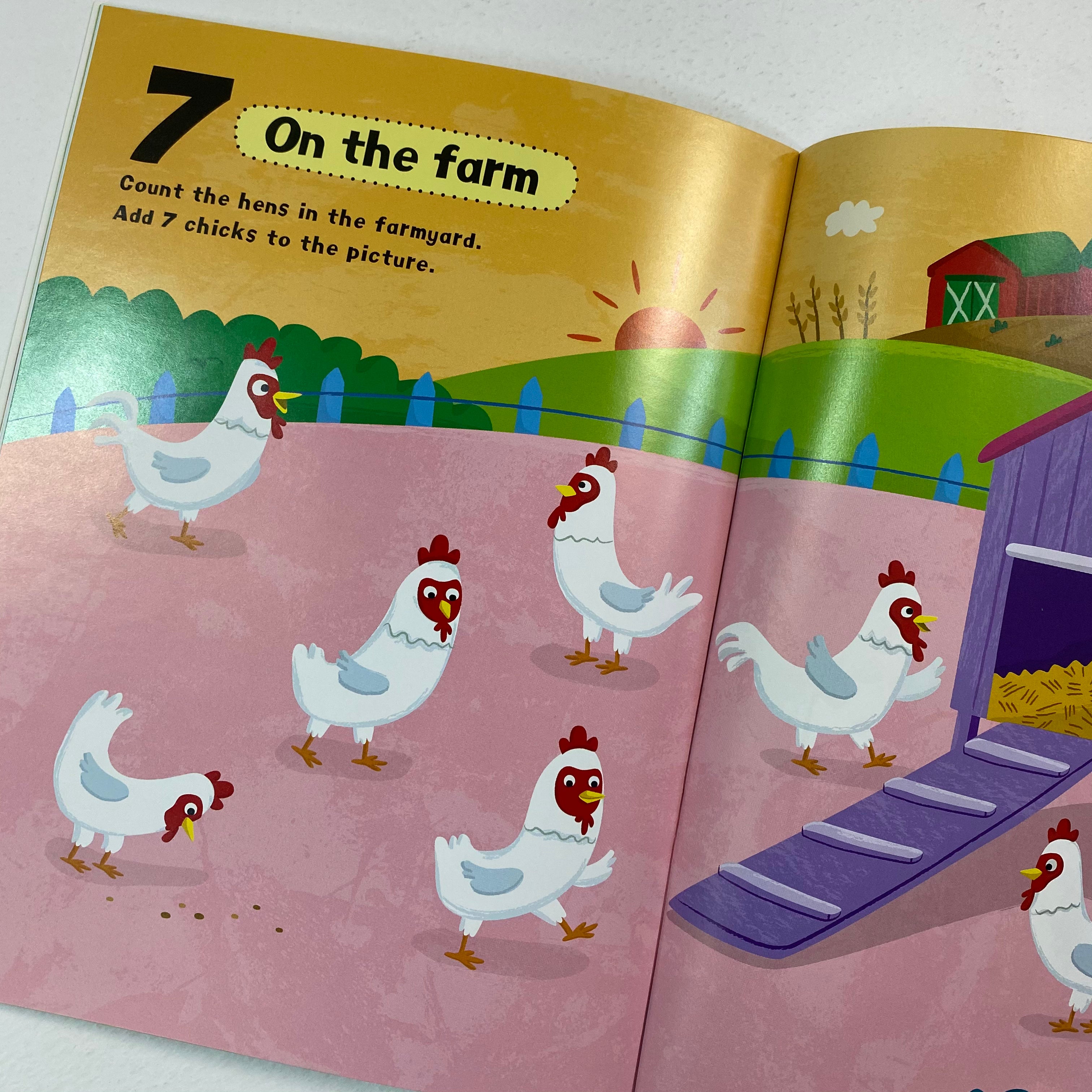 My First 123 Sticker Activity Book - Spectrawide Bookstore