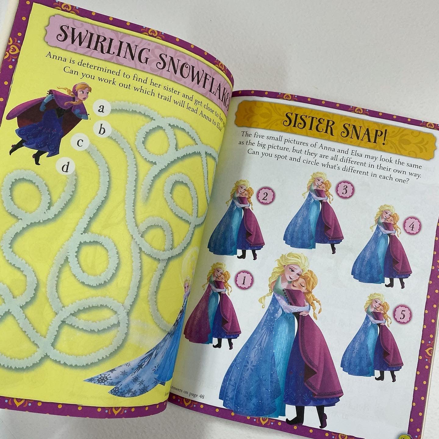 Disney Frozen - Friendship Activities - With Beautiful Charm Necklace - Spectrawide Bookstore
