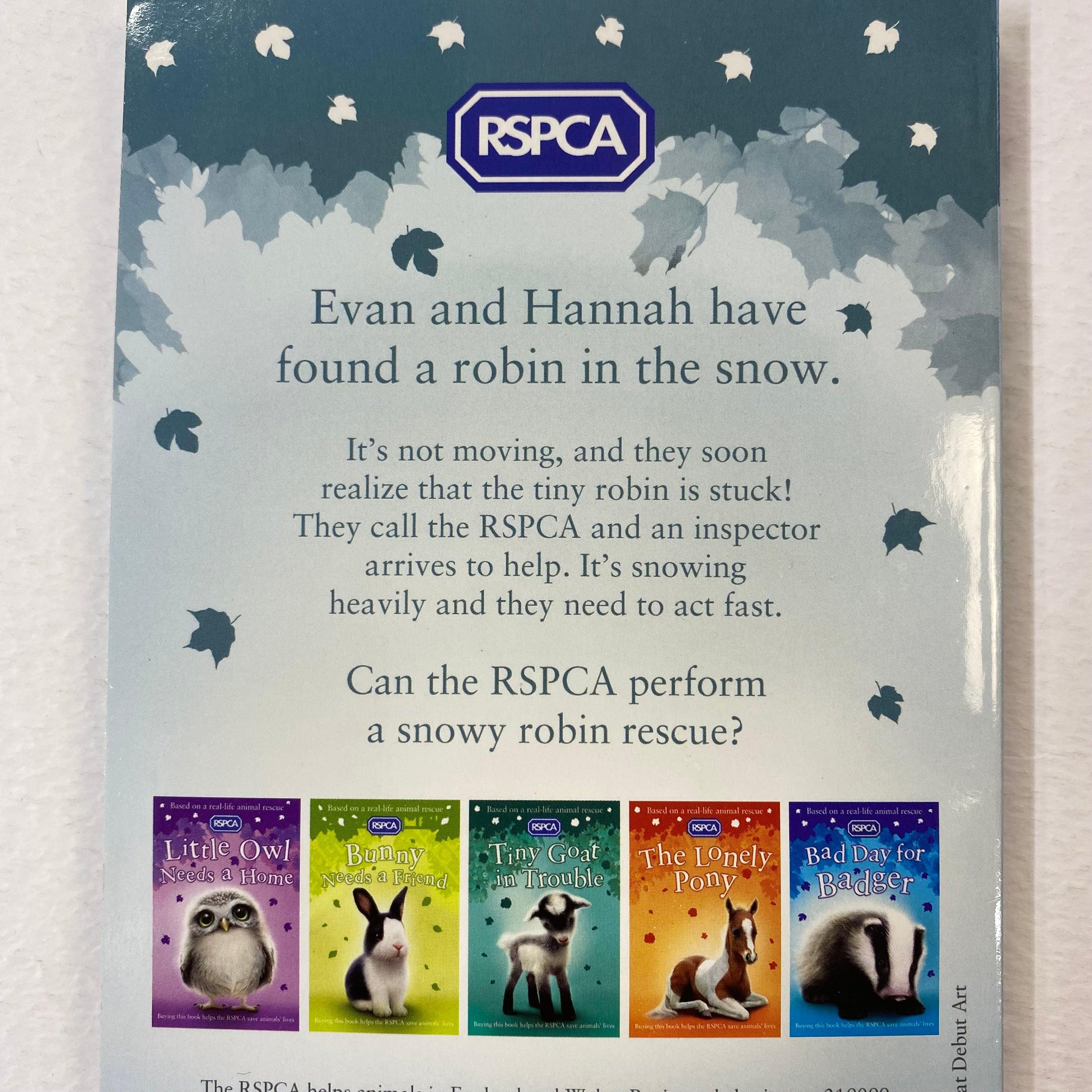 RSPCA Animal Rescue - A Snowy Robin Rescue - Spectrawide Bookstore