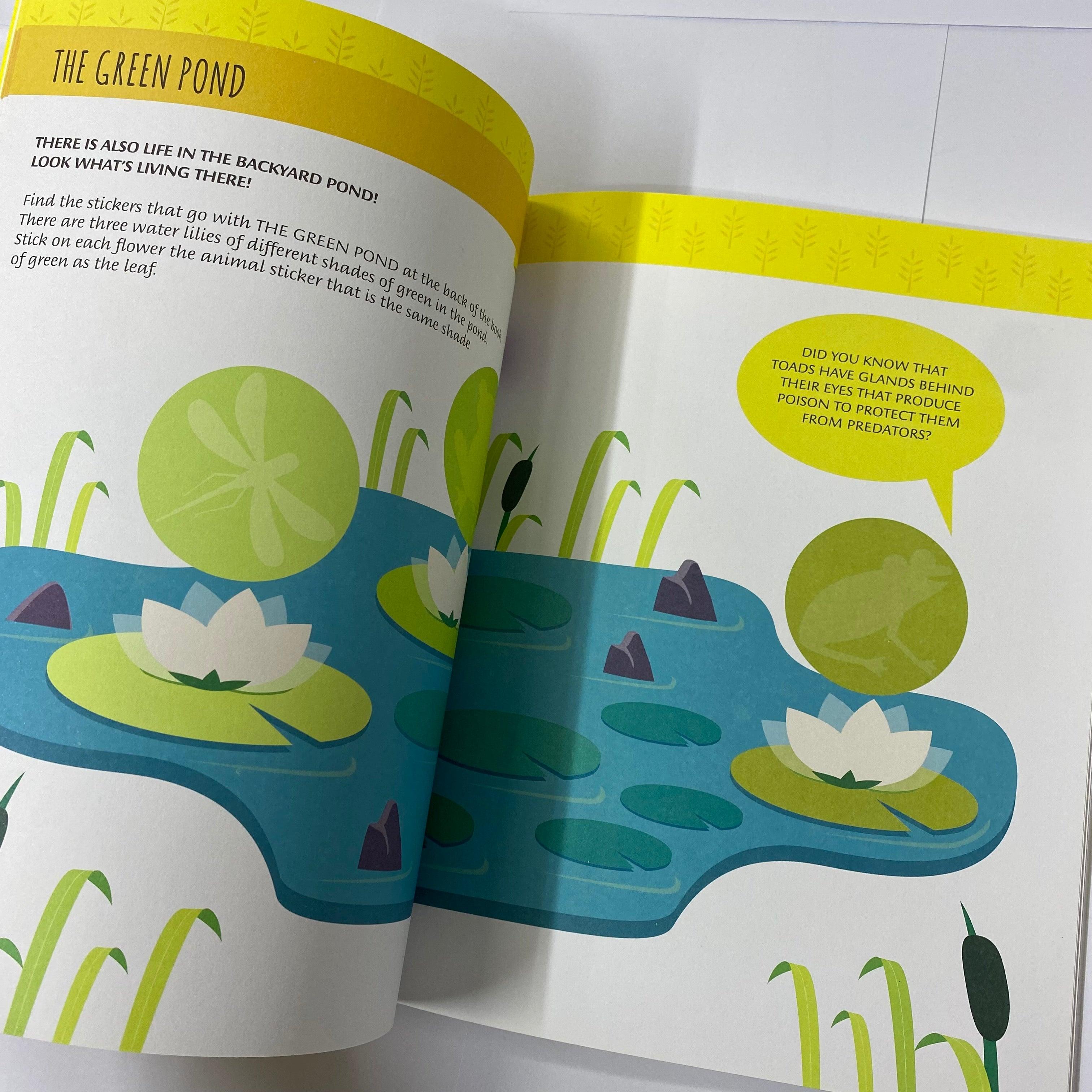 The Montessori Method - Backyard A Preschool Activity Book - Spectrawide Bookstore