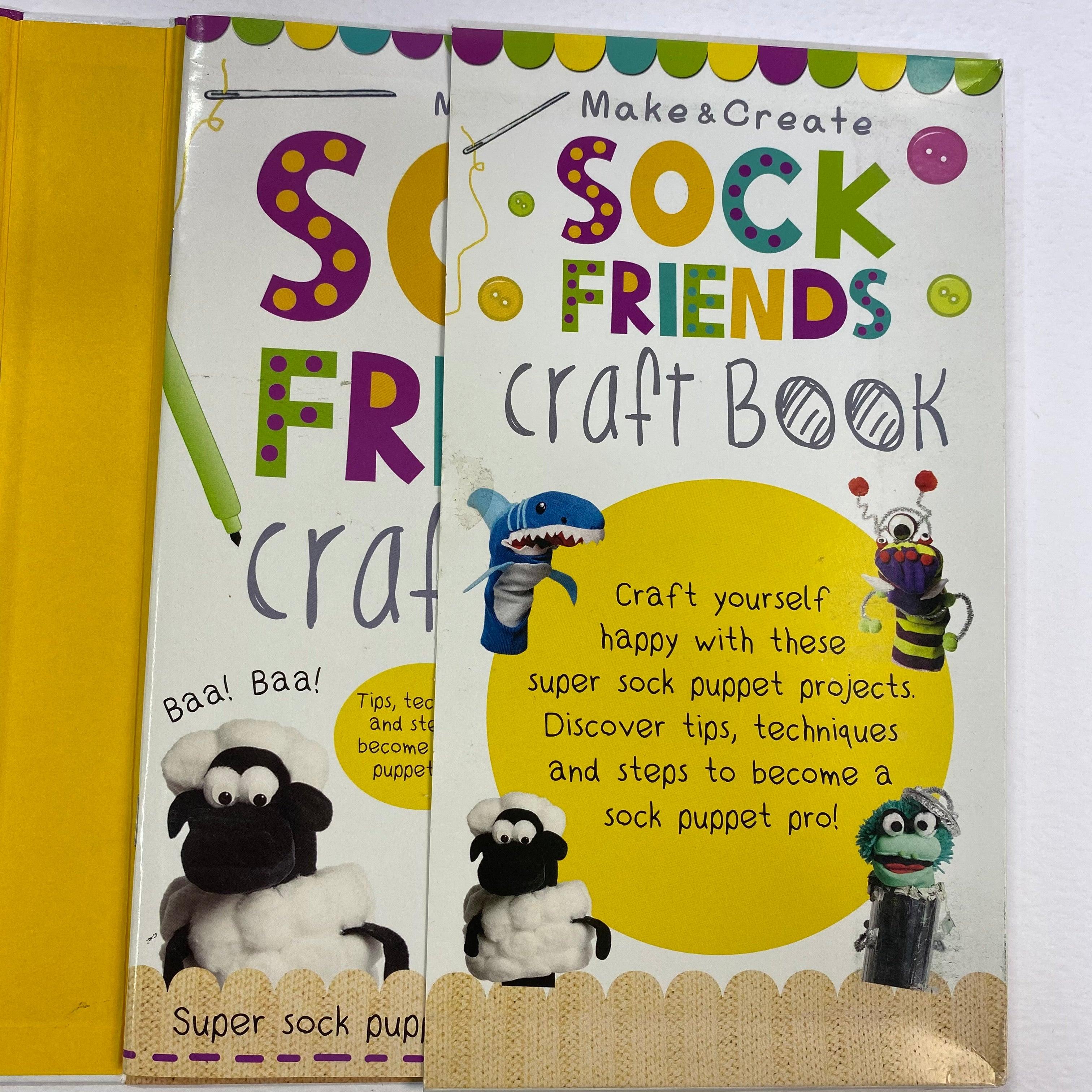 Make & Create Sock Friends - Craft Kit - Spectrawide Bookstore