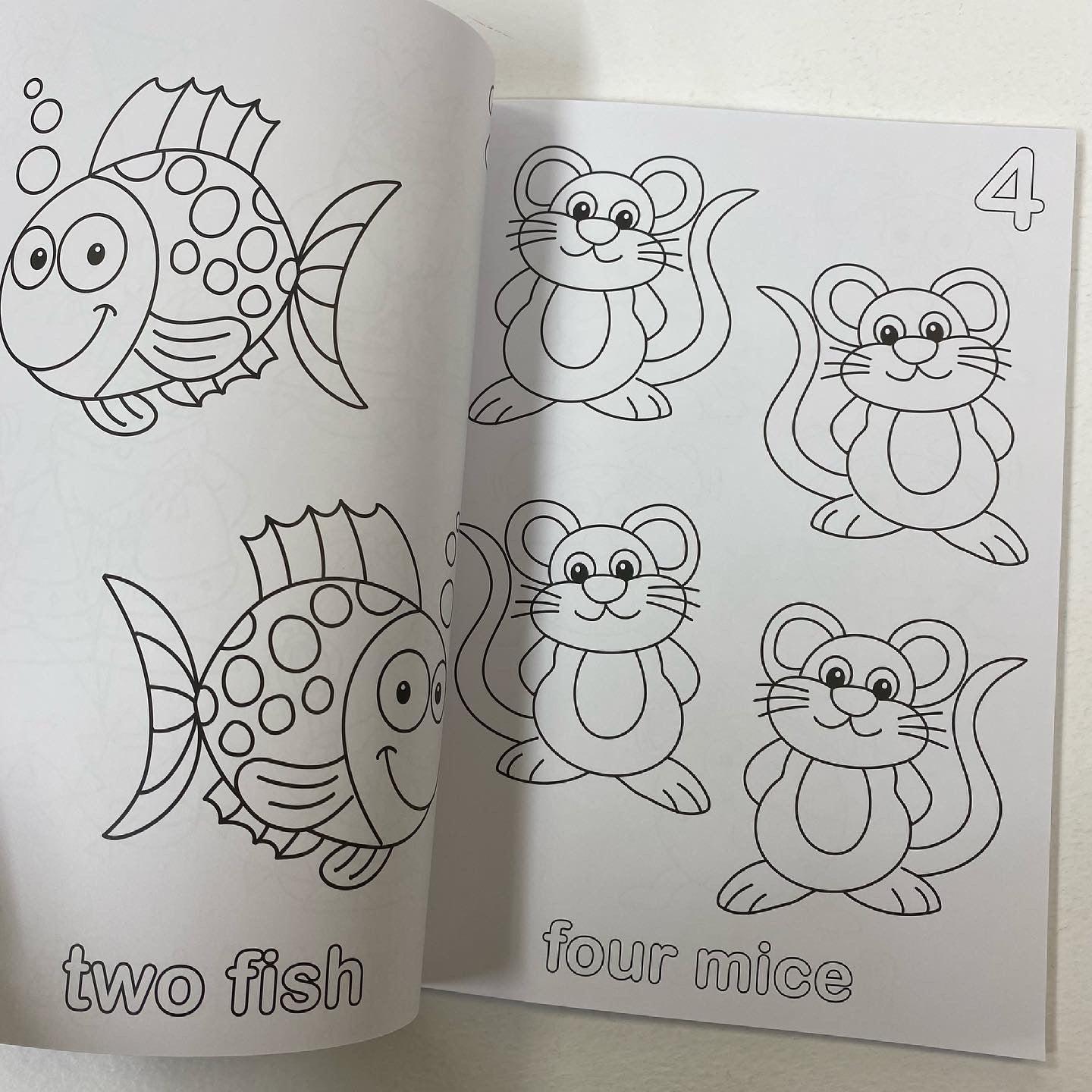 BUMPER 123 COLOURING - Spectrawide Bookstore