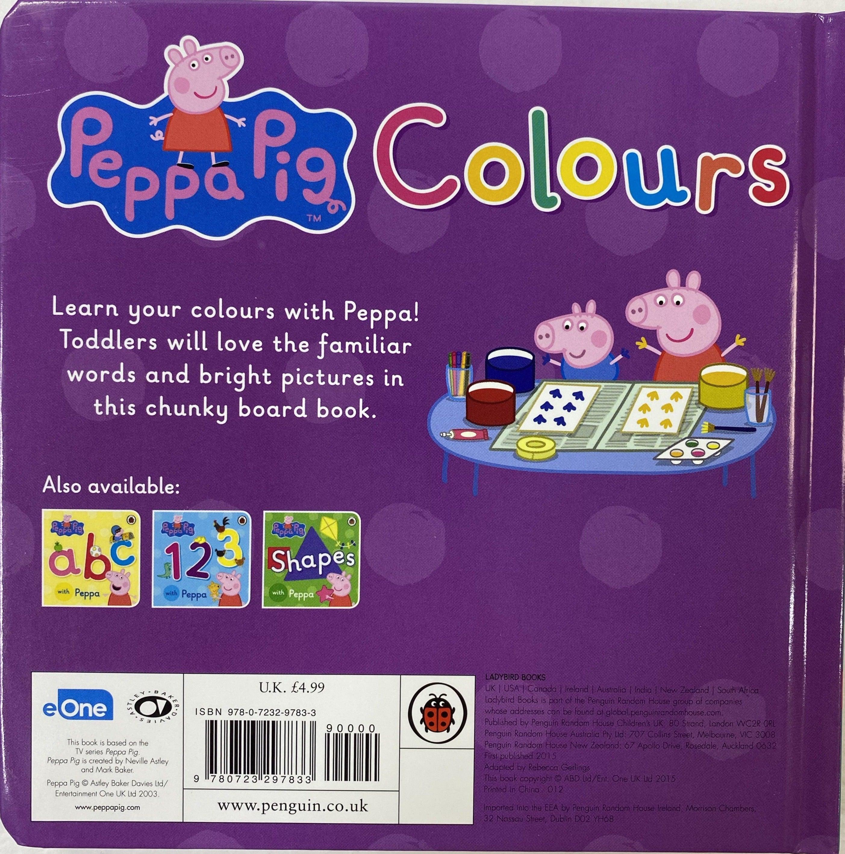 Peppa Pig - Colours with Peppa - Spectrawide Bookstore