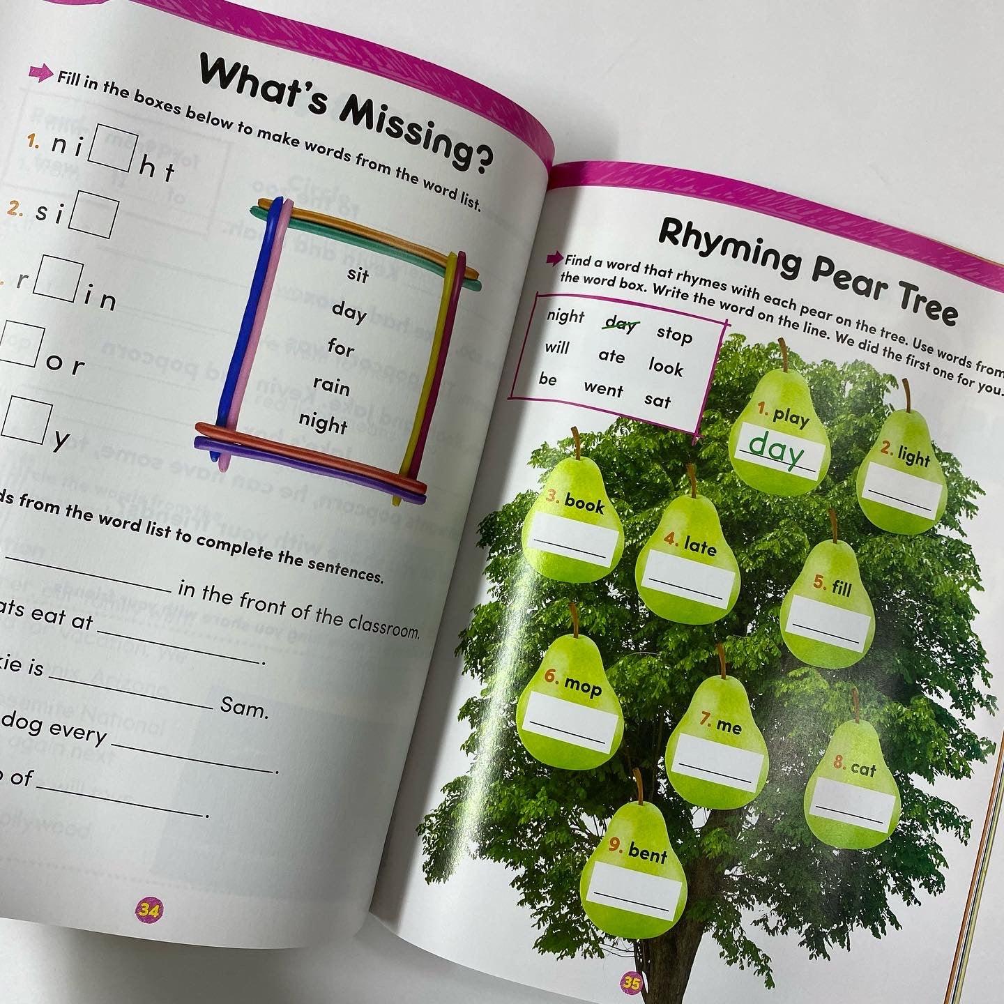 100 Words For Kids To Read In Kindergarten - Spectrawide Bookstore