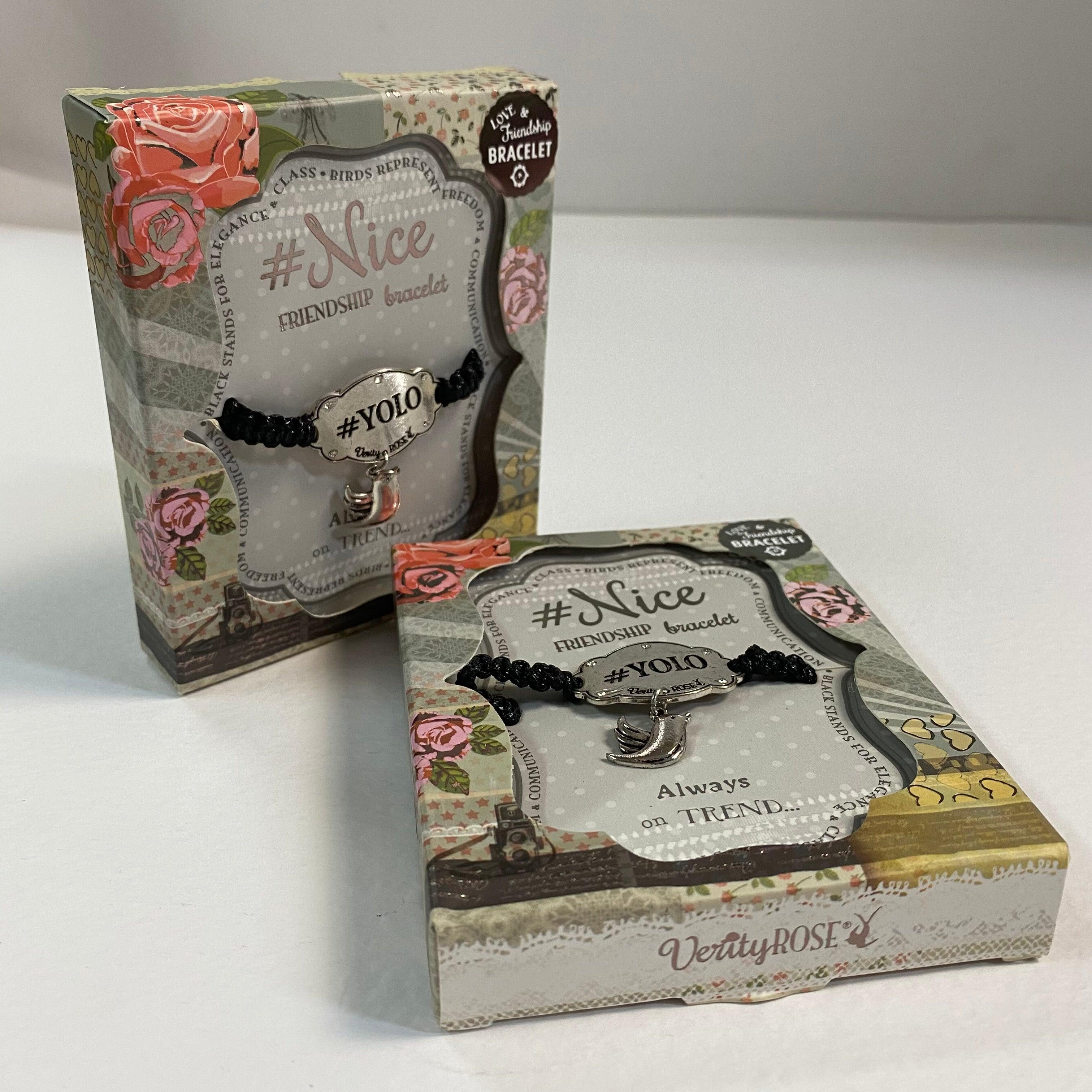 Bracelet - Nice Friendship Bracelet (Love and Friendship Bracelets) - Spectrawide Bookstore