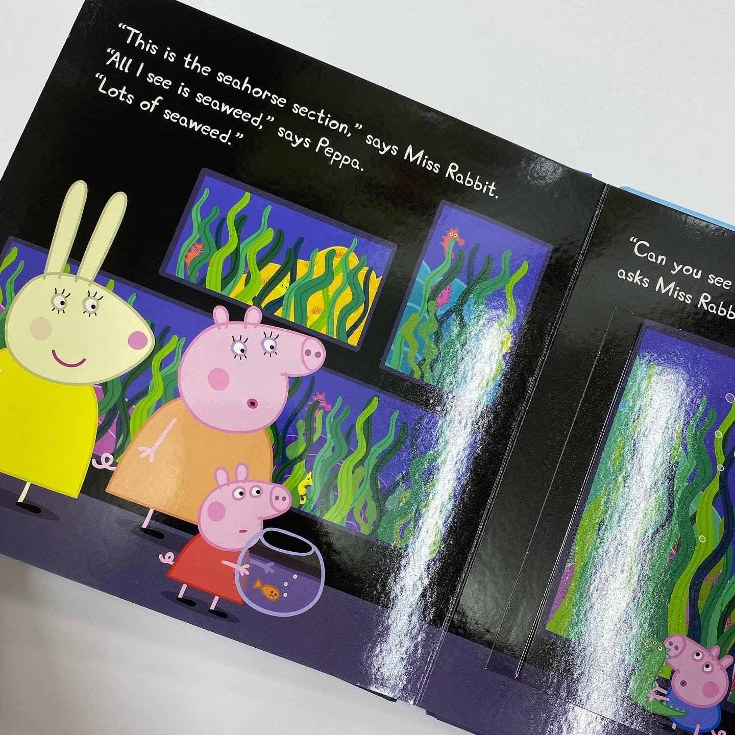 Peppa Pig - Peppa at the Aquarium A Lift-the-Flap Book - Spectrawide Bookstore