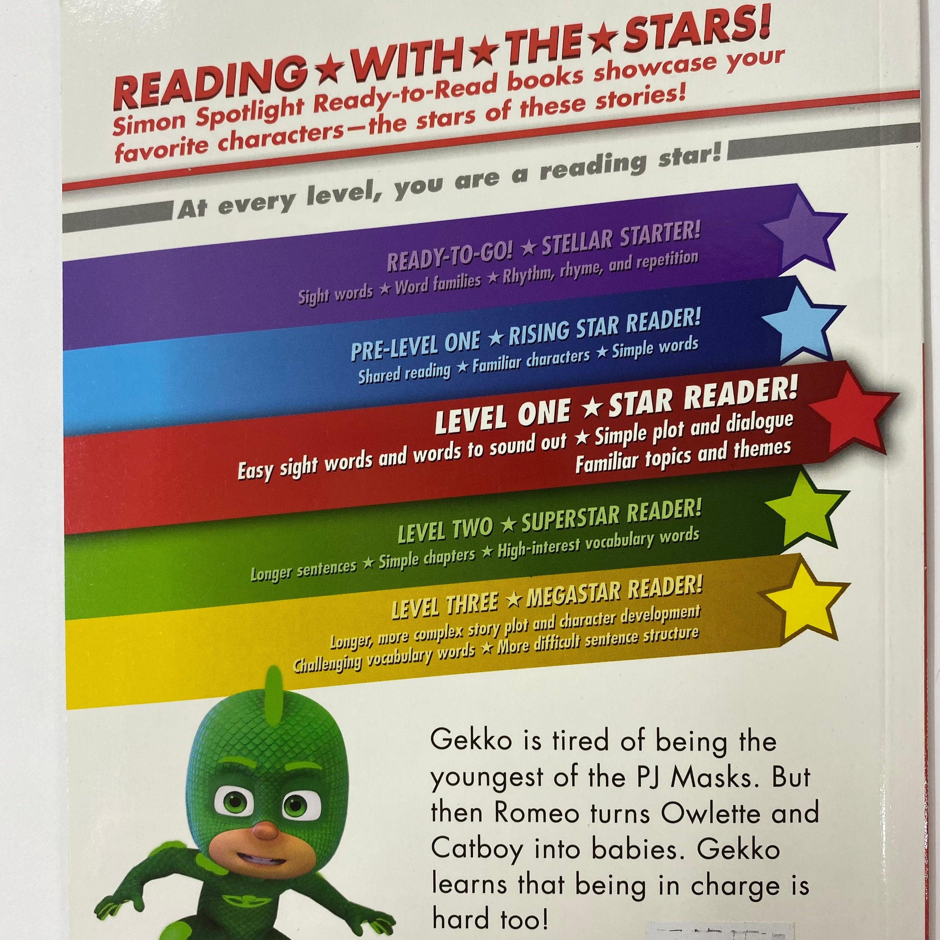 Ready-to-Read. Level 1 - PJ Masks Gekko Takes Charge - Spectrawide Bookstore