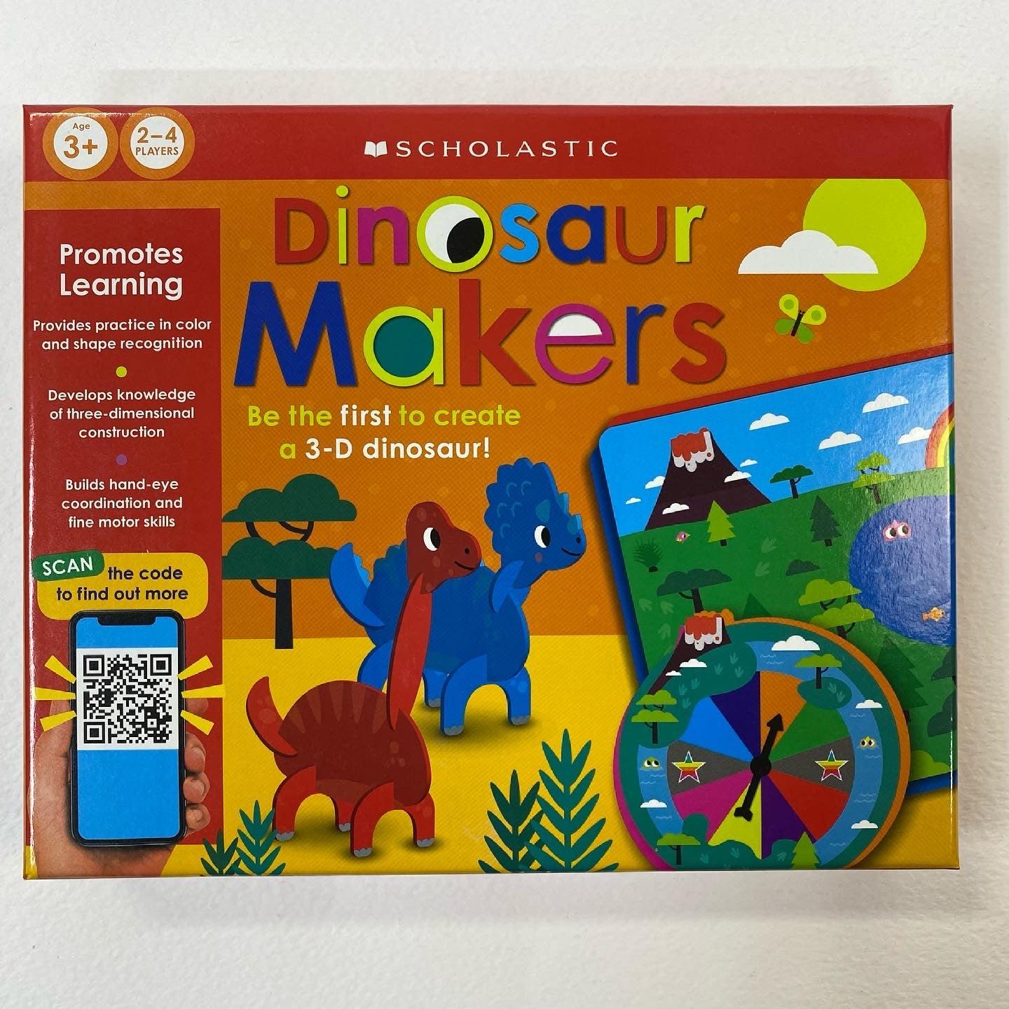 Dinosaur Makers - Scholastic Early Learners (Learning Game) - Spectrawide Bookstore