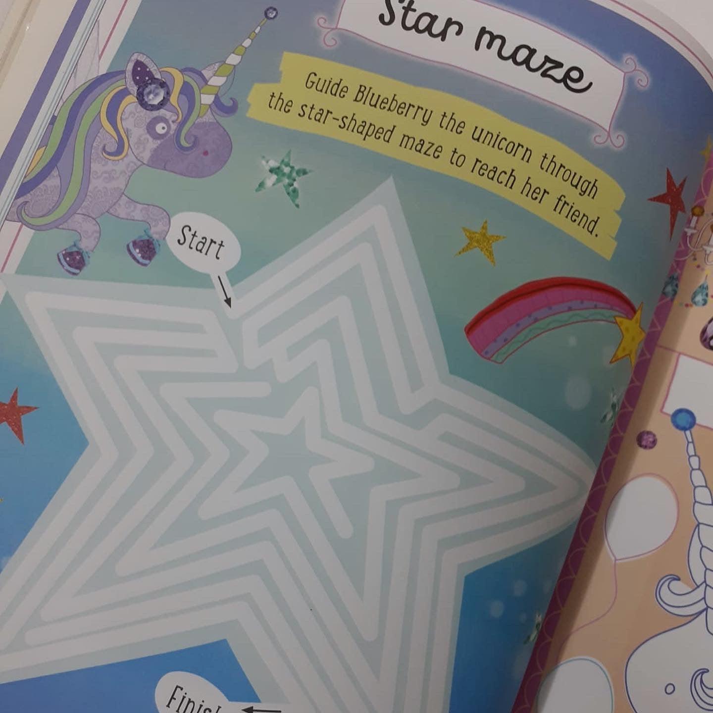 I Love Unicorns Puffy Stickers - Spectrawide Bookstore