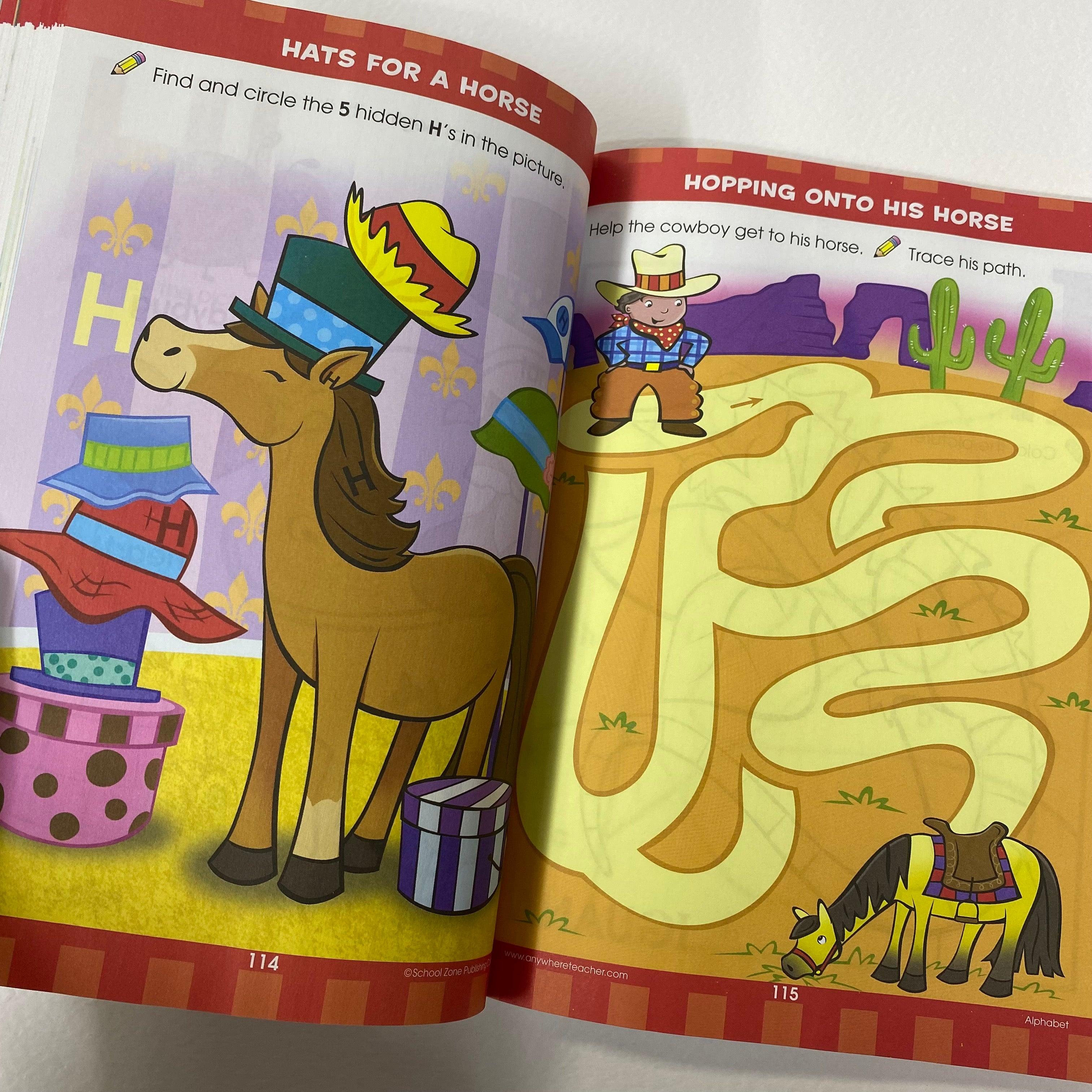 School Zone BIG PRESCHOOL Ages 3-5 - Spectrawide Bookstore