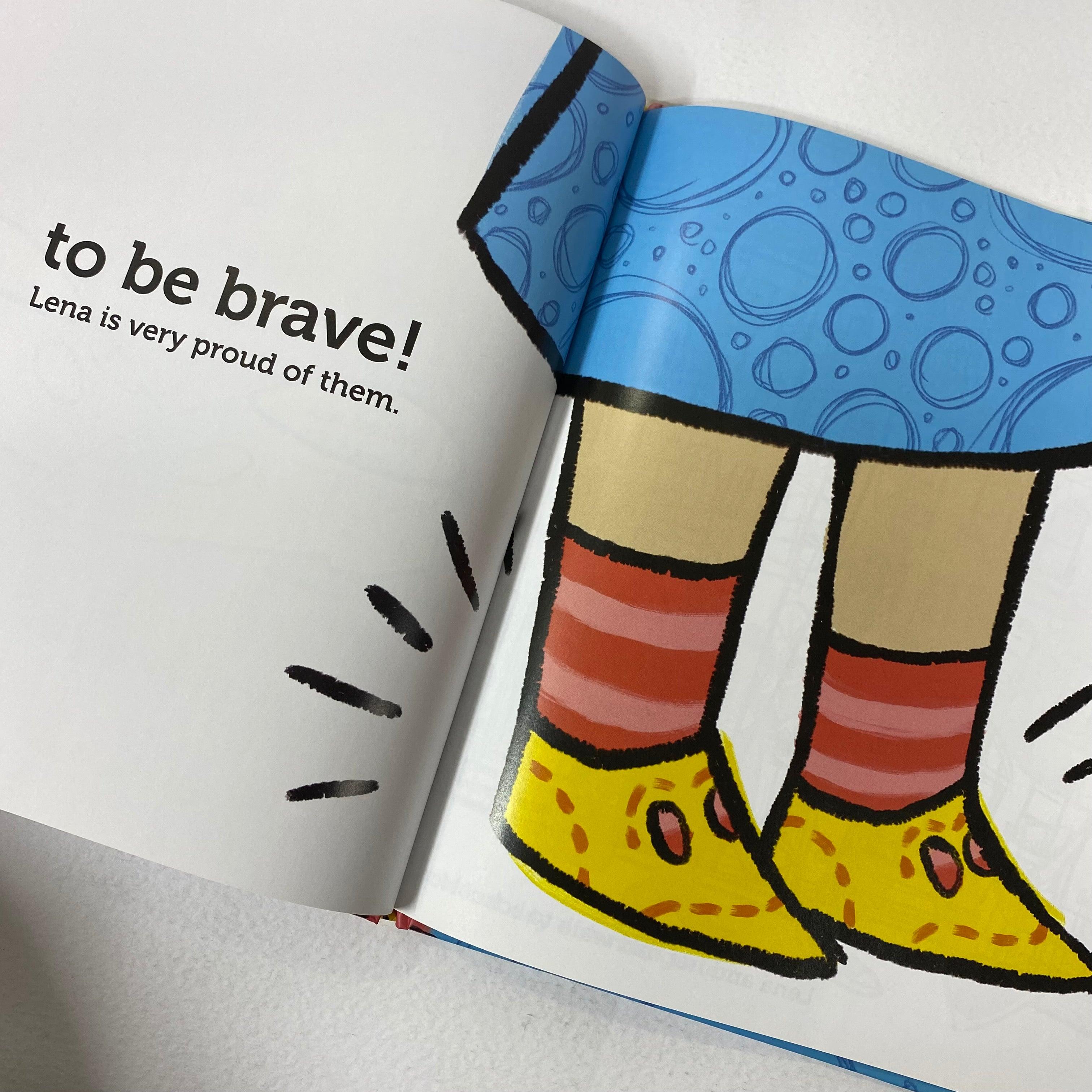 Lena's Shoes Are Nervous - A First Day Of School Dilemma - Spectrawide Bookstore